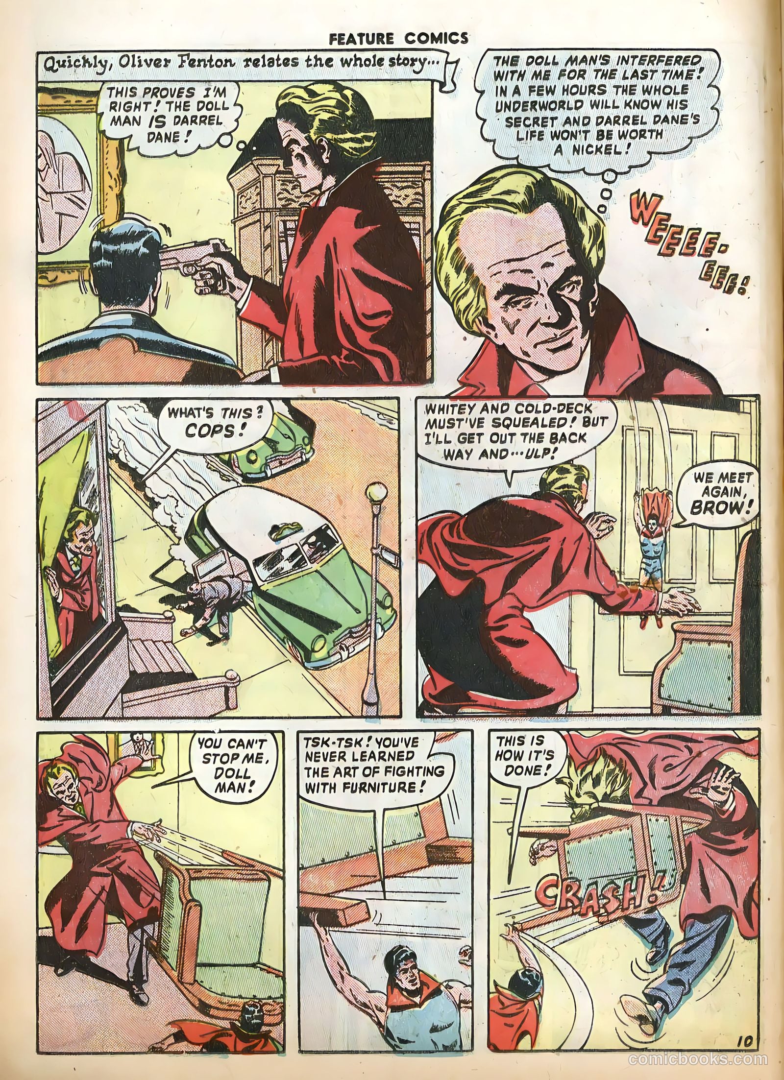 Feature Comics #133 (1949) — page 12 of 36