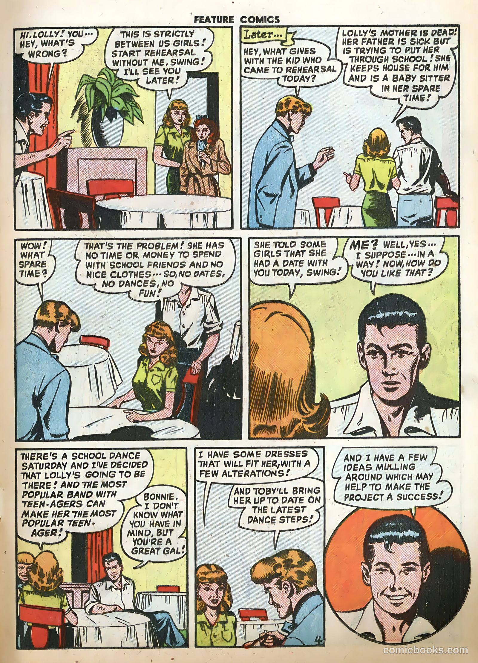 Feature Comics #133 (1949) — page 17 of 36