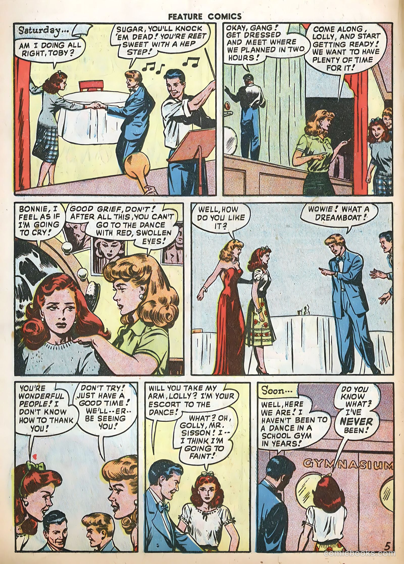 Feature Comics #133 (1949) — page 18 of 36