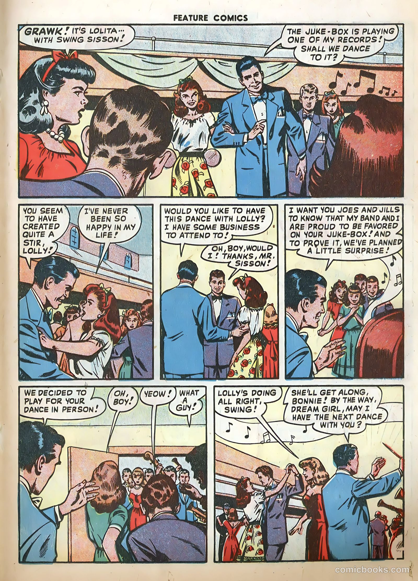 Feature Comics #133 (1949) — page 19 of 36