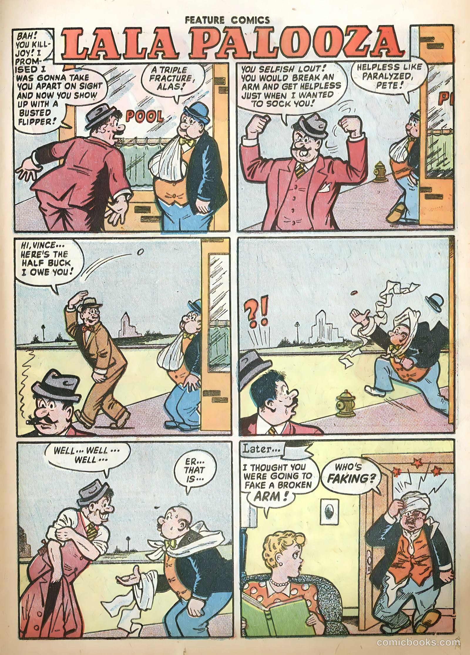 Feature Comics #133 (1949) — page 21 of 36