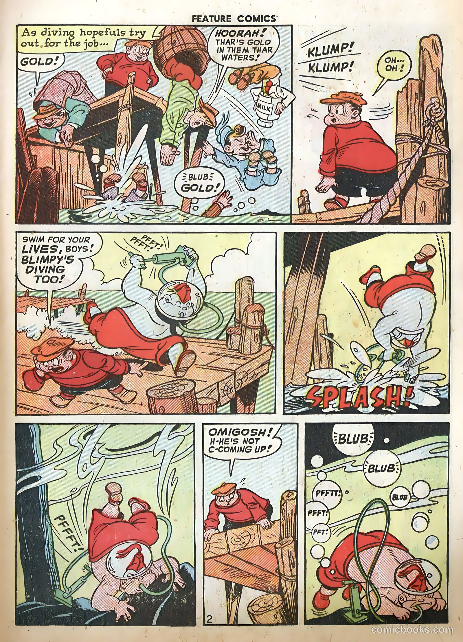 Feature Comics #133 (1949) — page 23 of 36