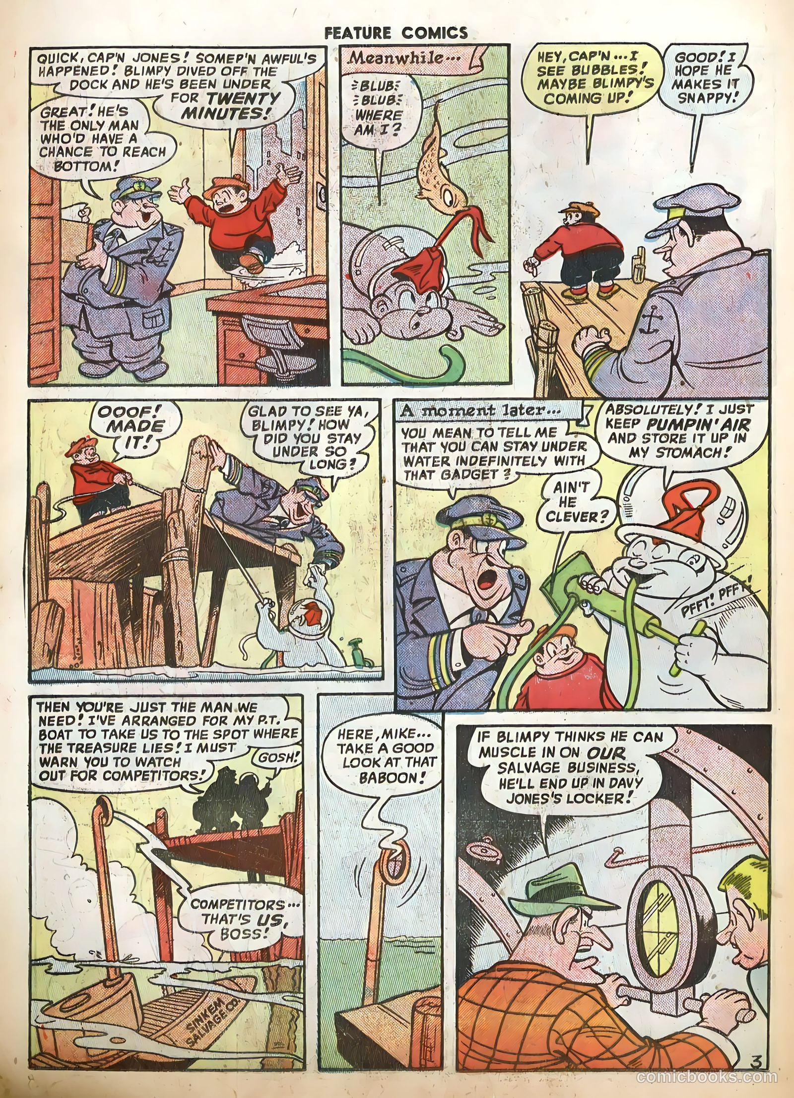 Feature Comics #133 (1949) — page 24 of 36