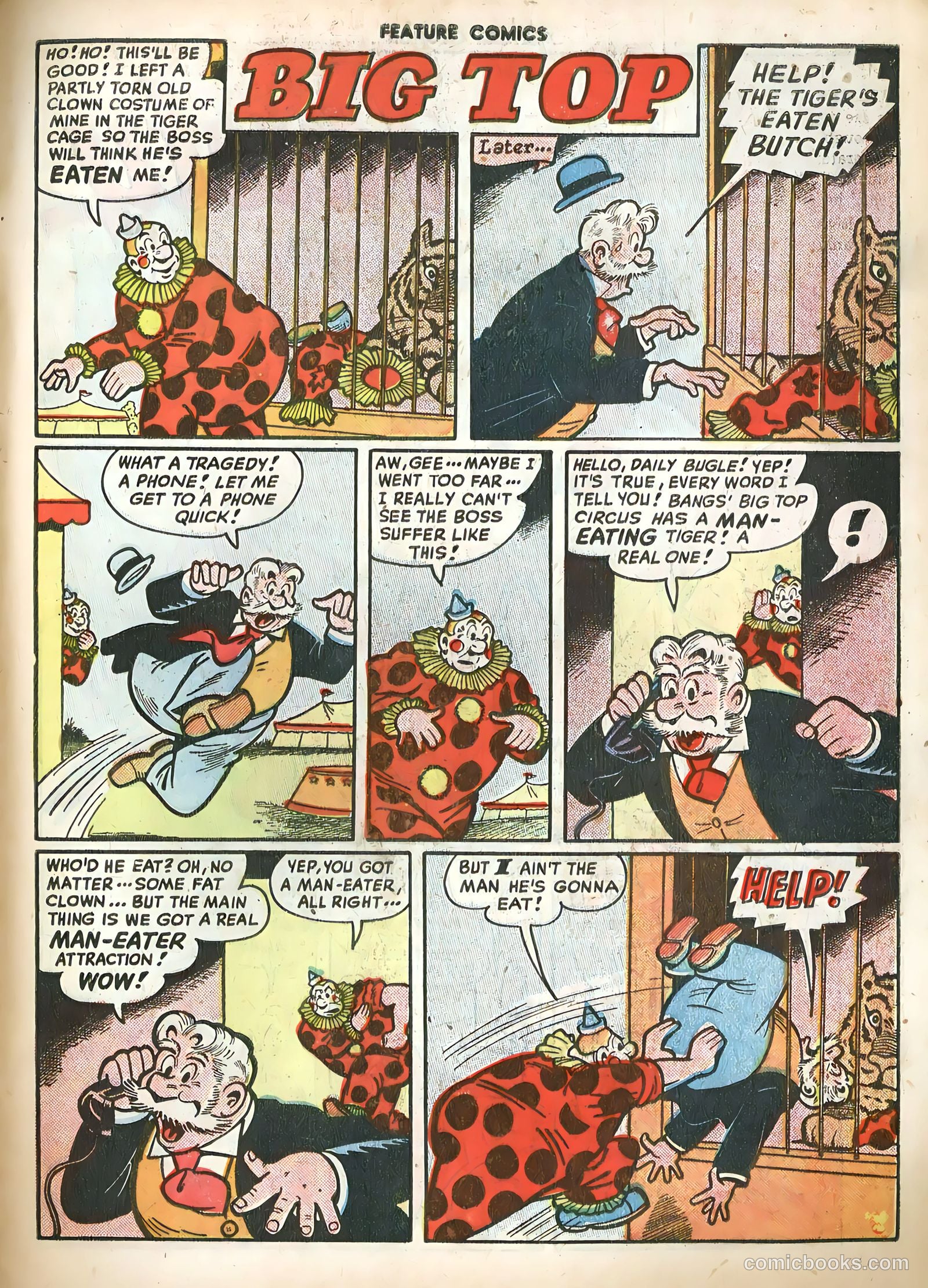 Feature Comics #133 (1949) — page 29 of 36