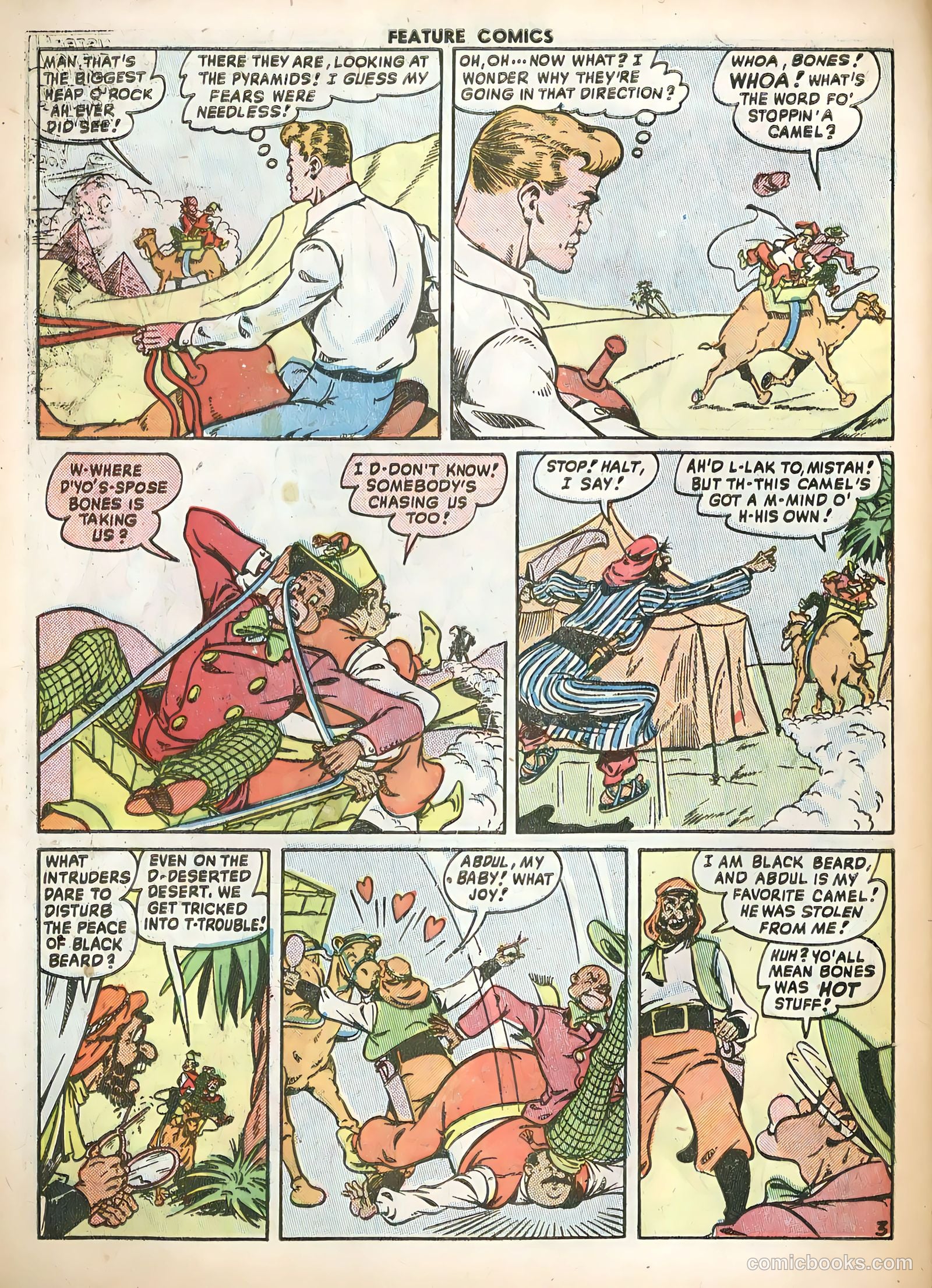 Feature Comics #133 (1949) — page 32 of 36