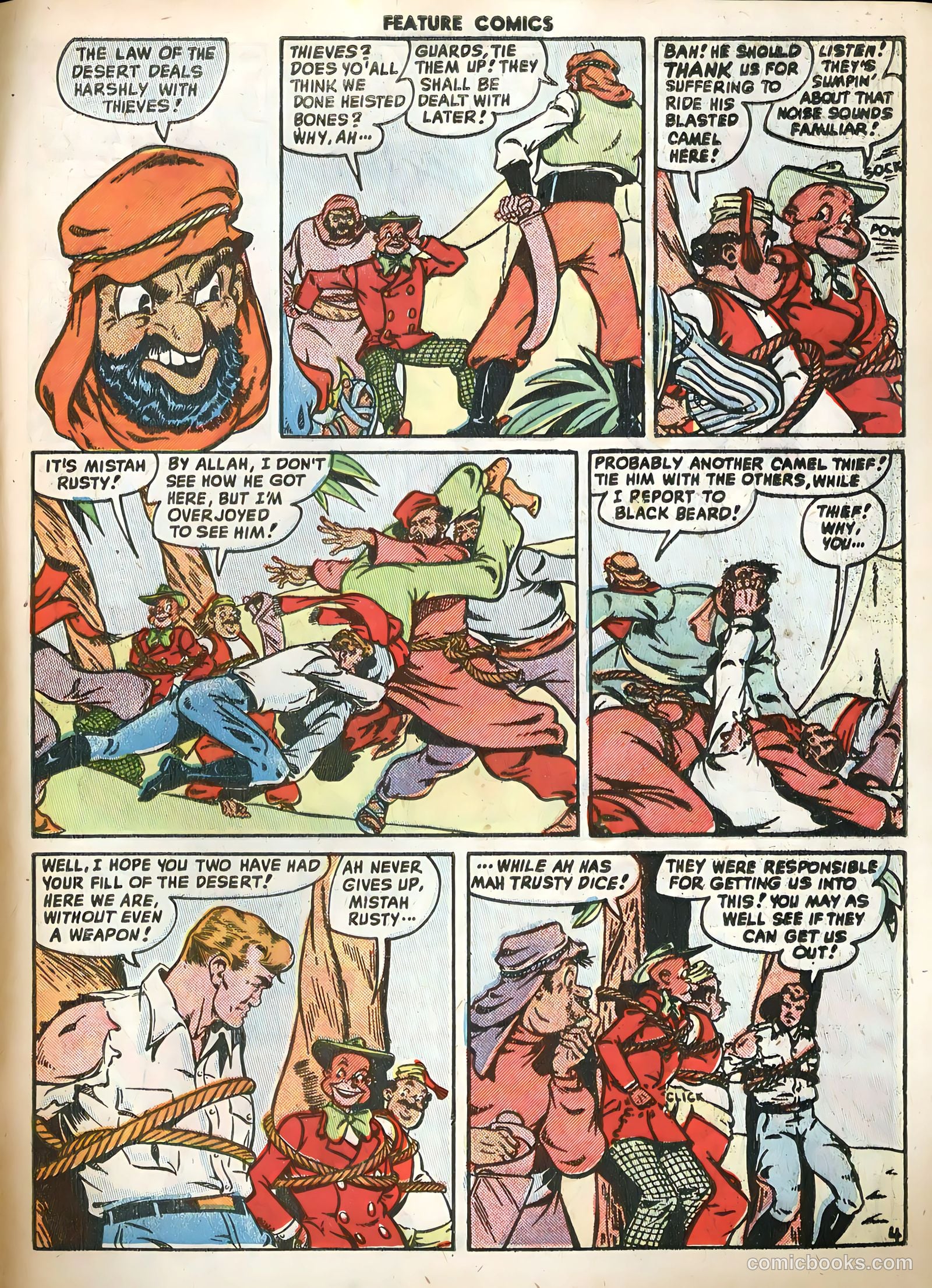 Feature Comics #133 (1949) — page 33 of 36