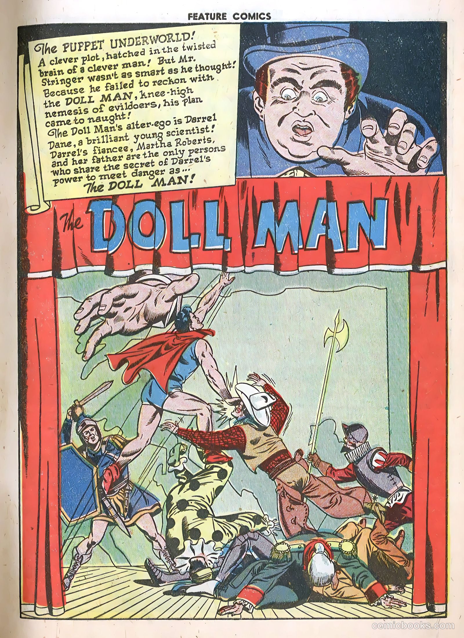 Feature Comics #134 (1949) — page 3 of 36