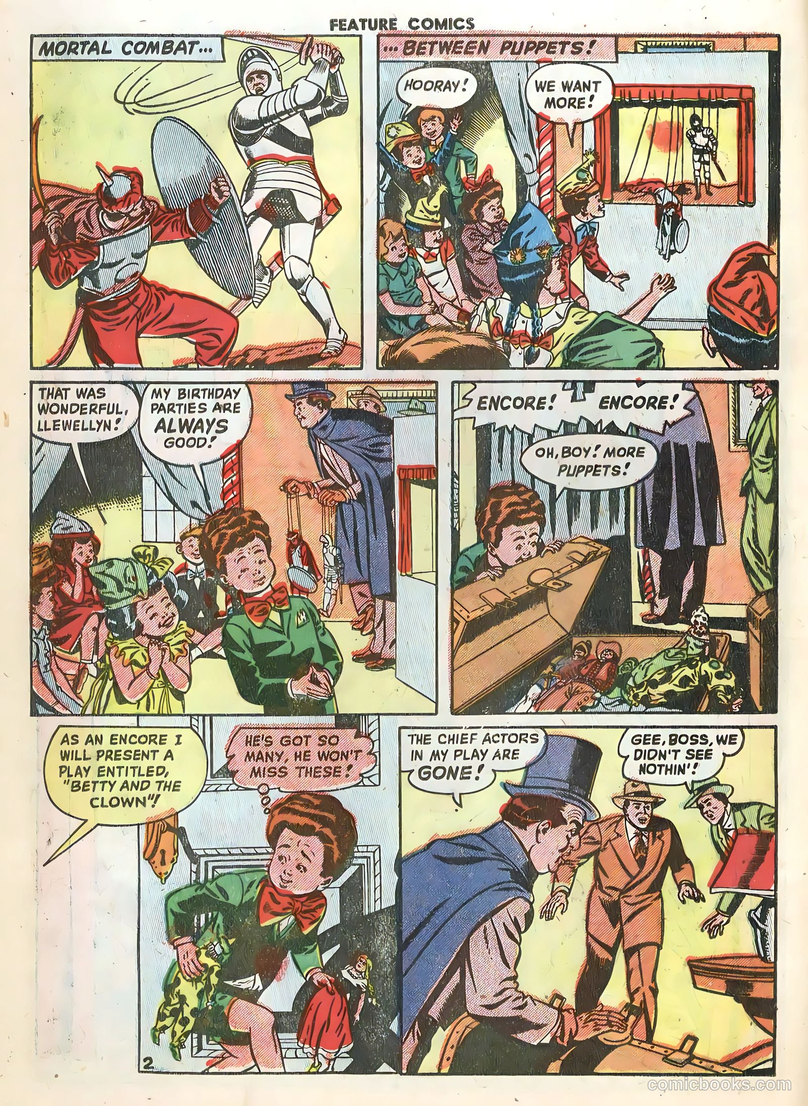 Feature Comics #134 (1949) — page 4 of 36
