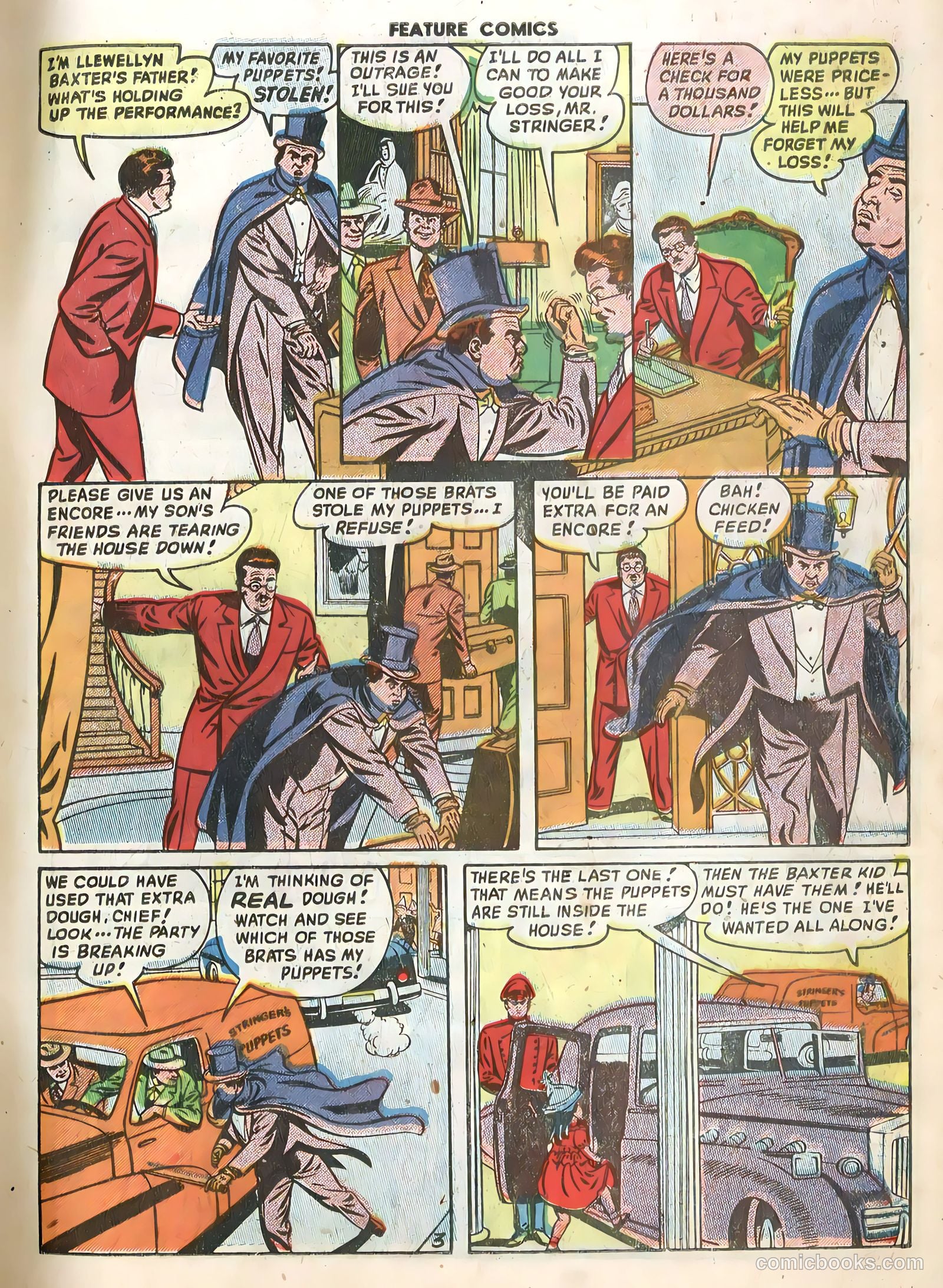 Feature Comics #134 (1949) — page 5 of 36