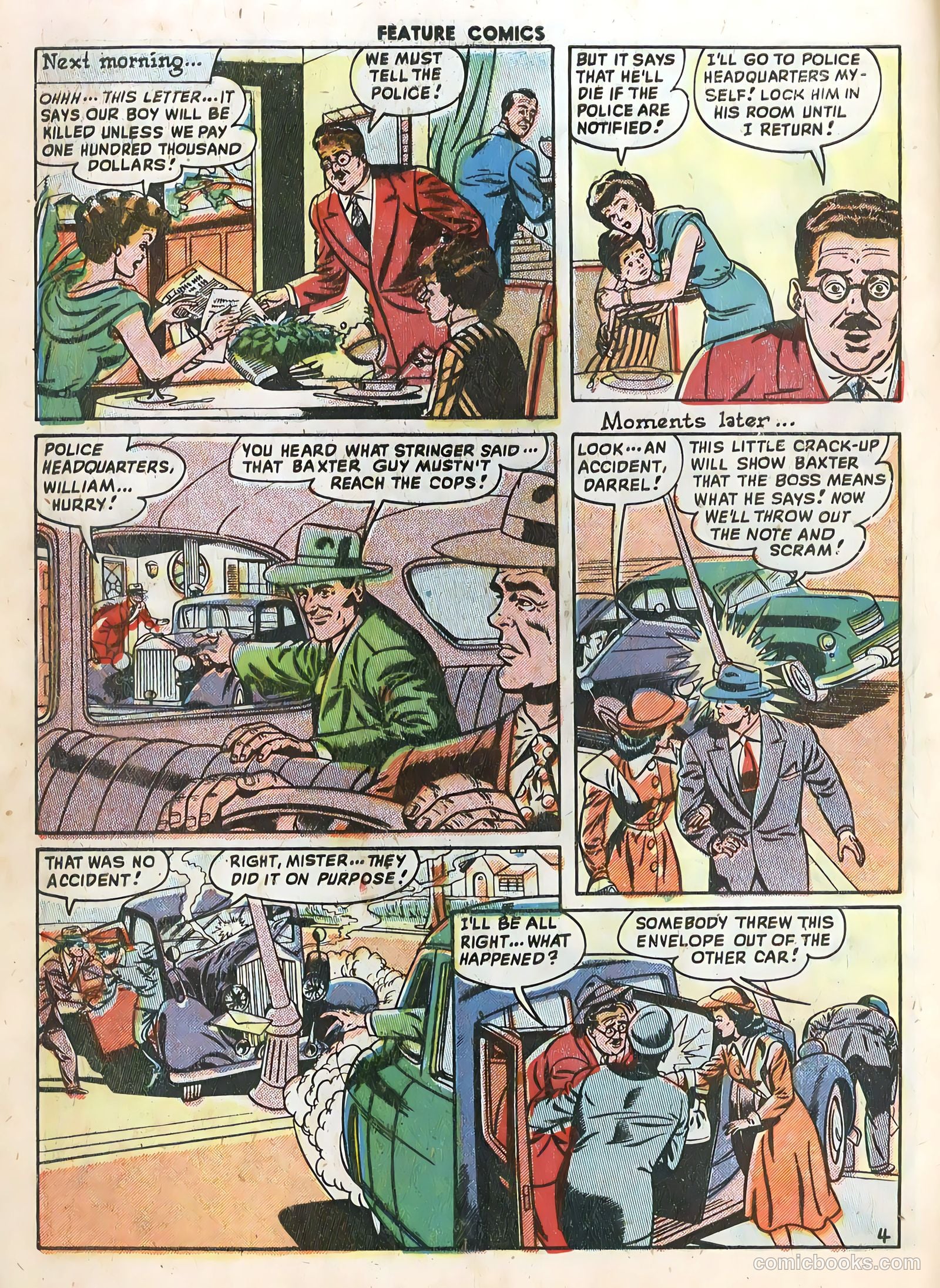 Feature Comics #134 (1949) — page 6 of 36