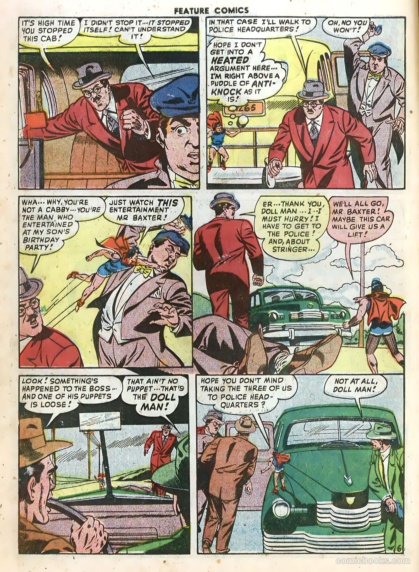 Feature Comics #134 (1949) — page 8 of 36