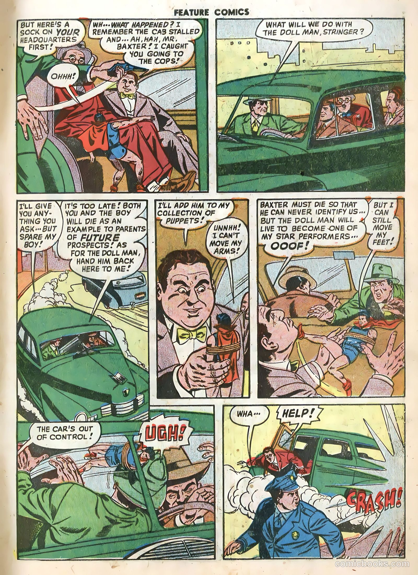 Feature Comics #134 (1949) — page 9 of 36