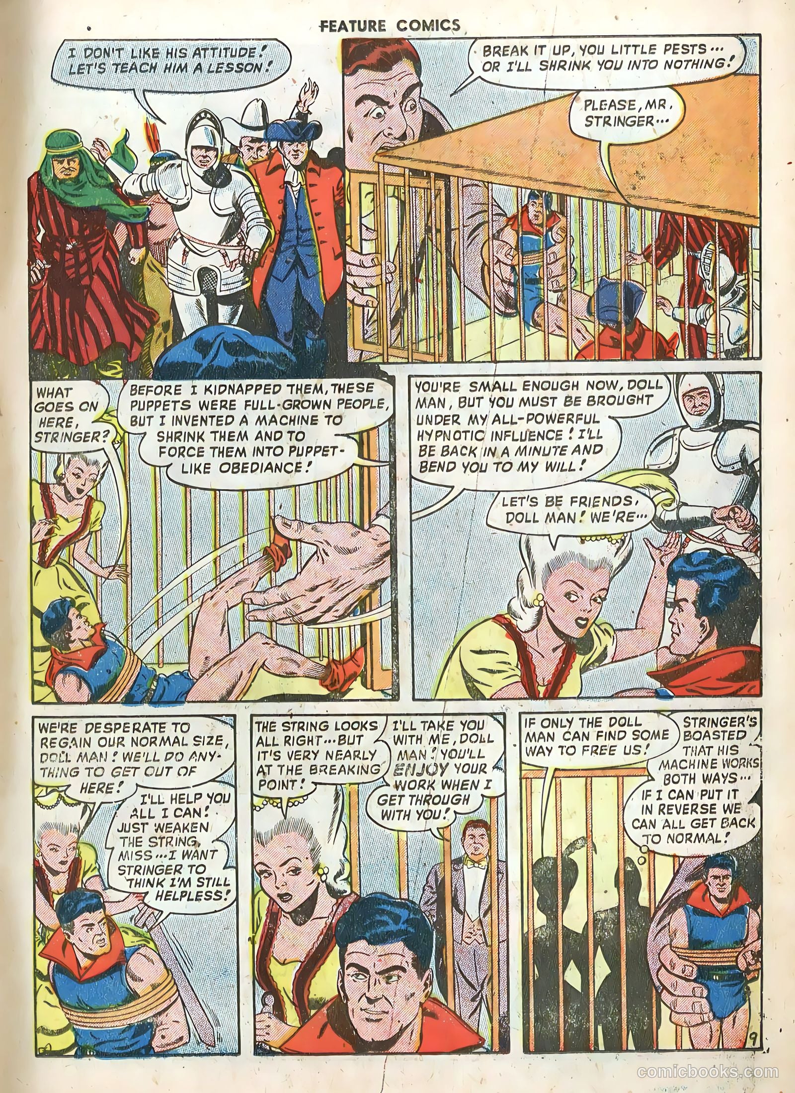 Feature Comics #134 (1949) — page 11 of 36