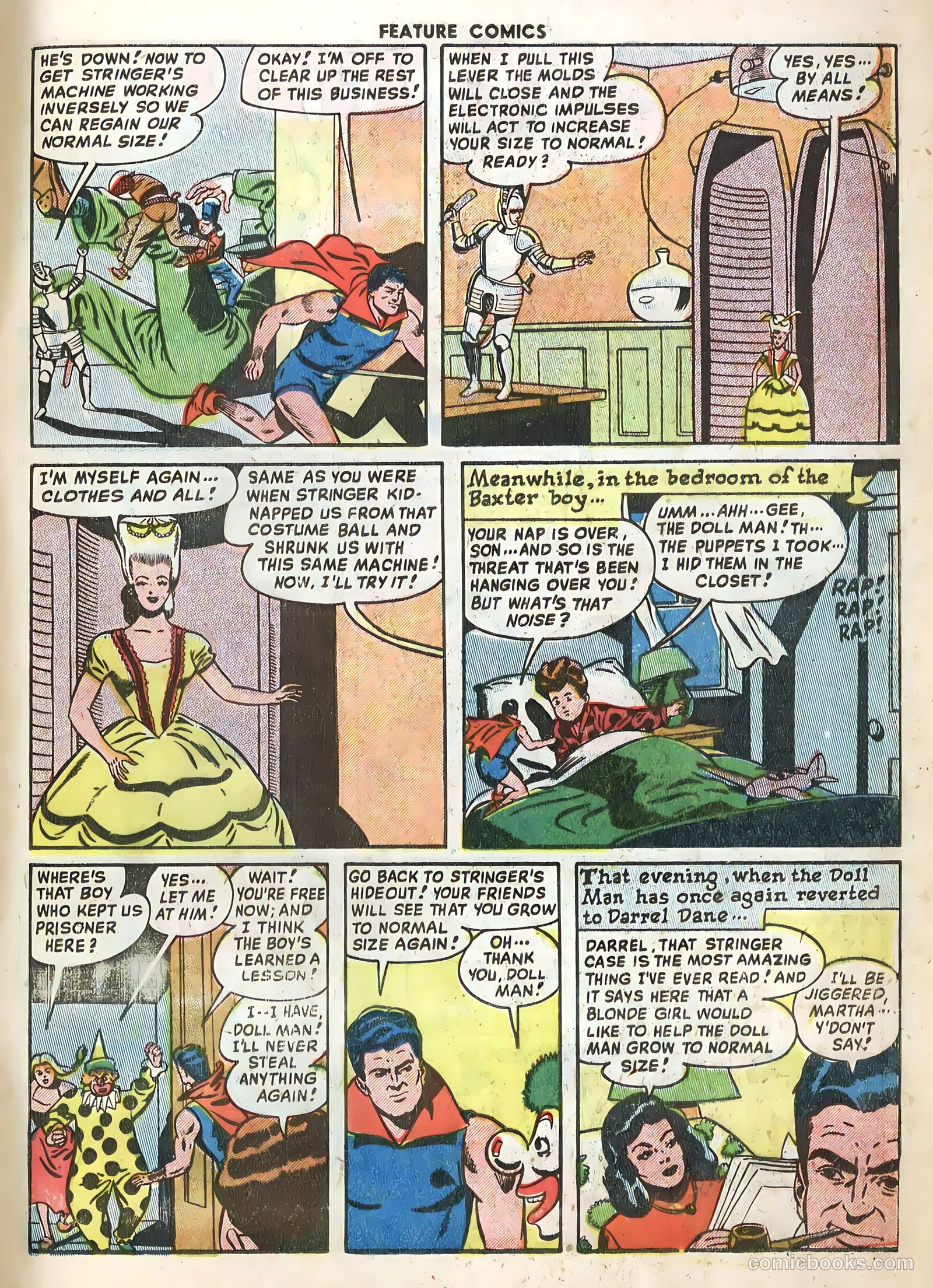Feature Comics #134 (1949) — page 13 of 36