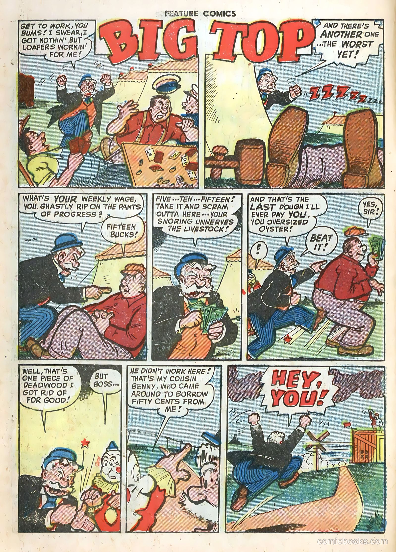 Feature Comics #134 (1949) — page 14 of 36