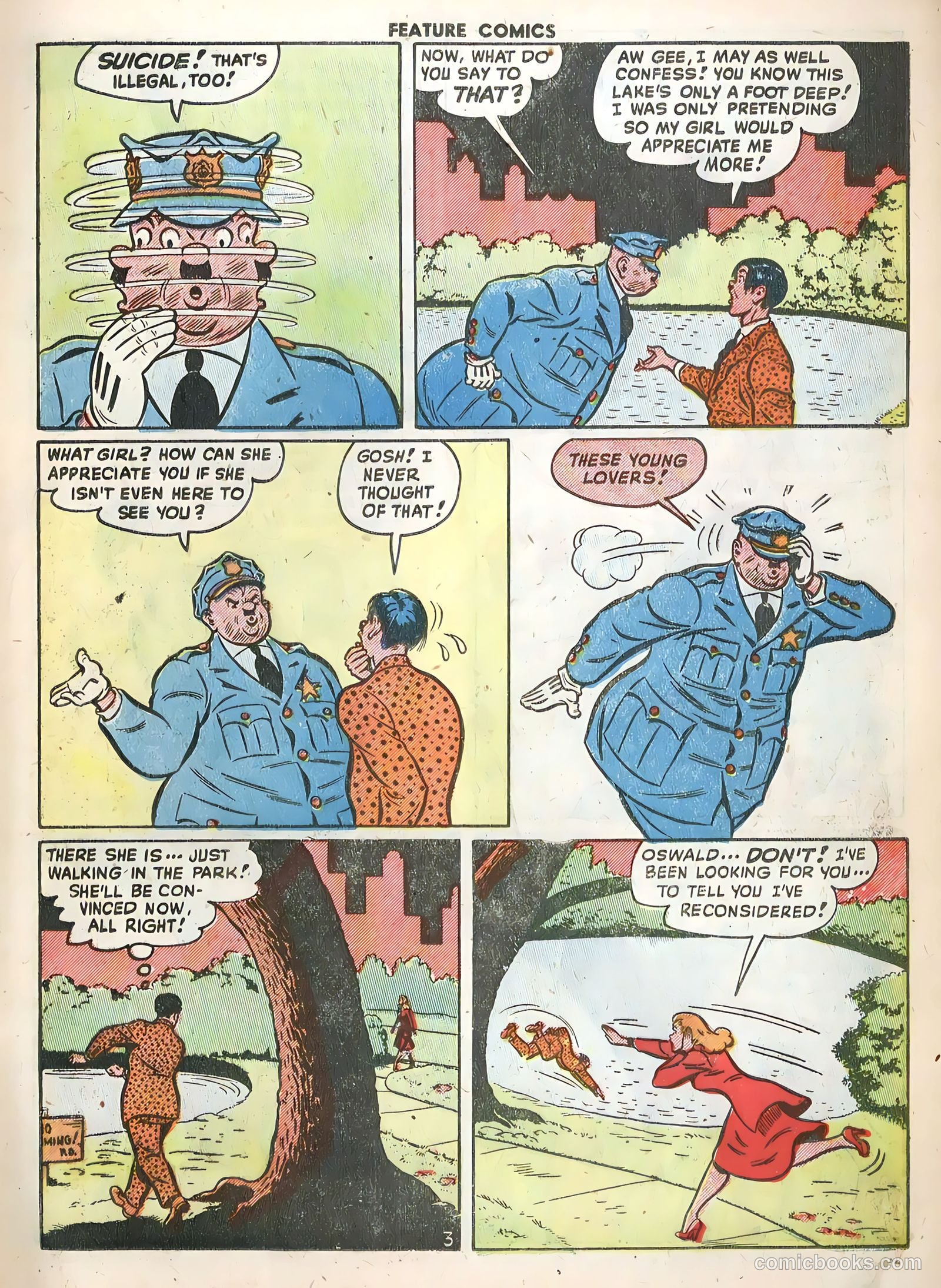 Feature Comics #134 (1949) — page 17 of 36