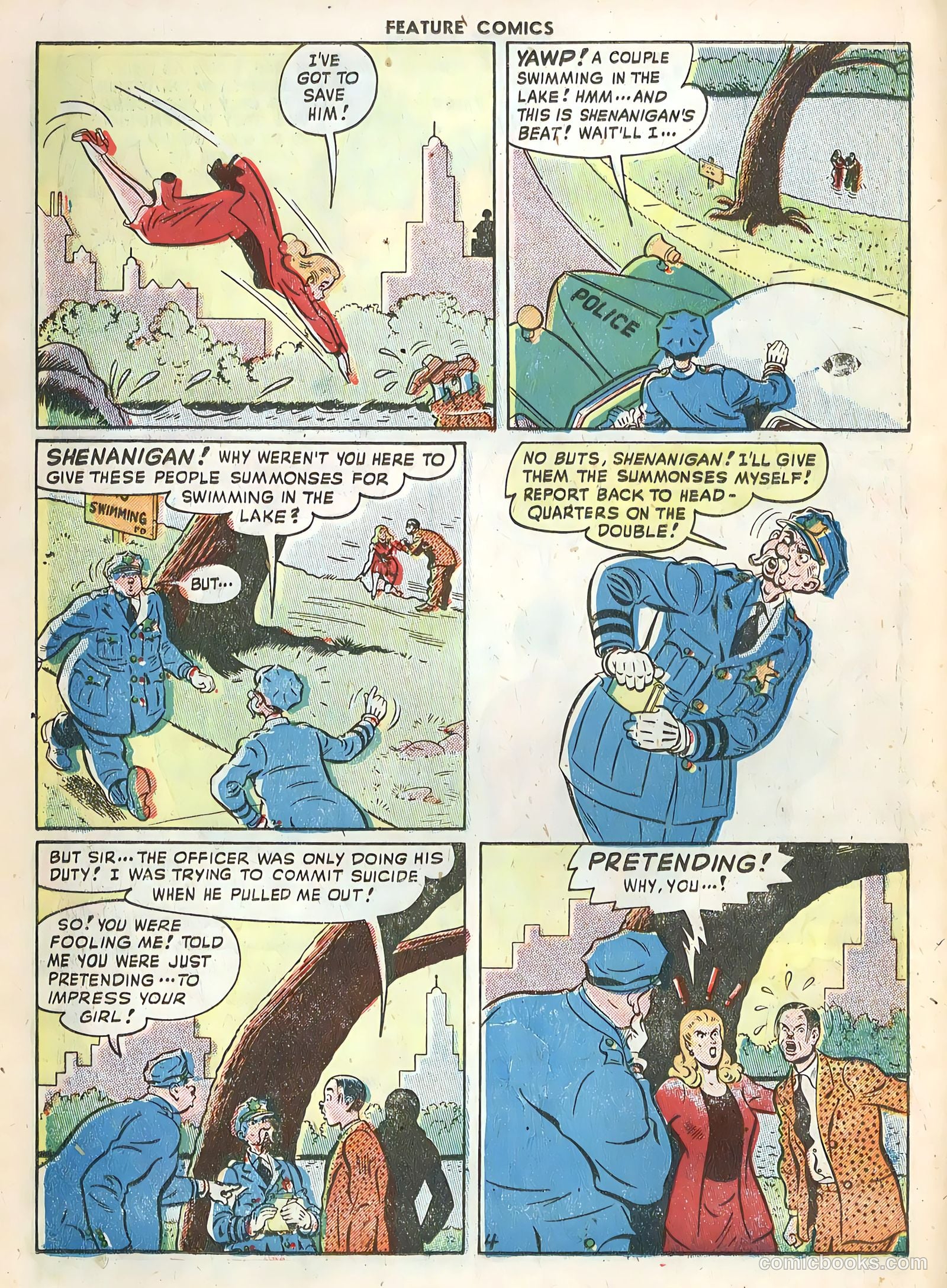 Feature Comics #134 (1949) — page 18 of 36