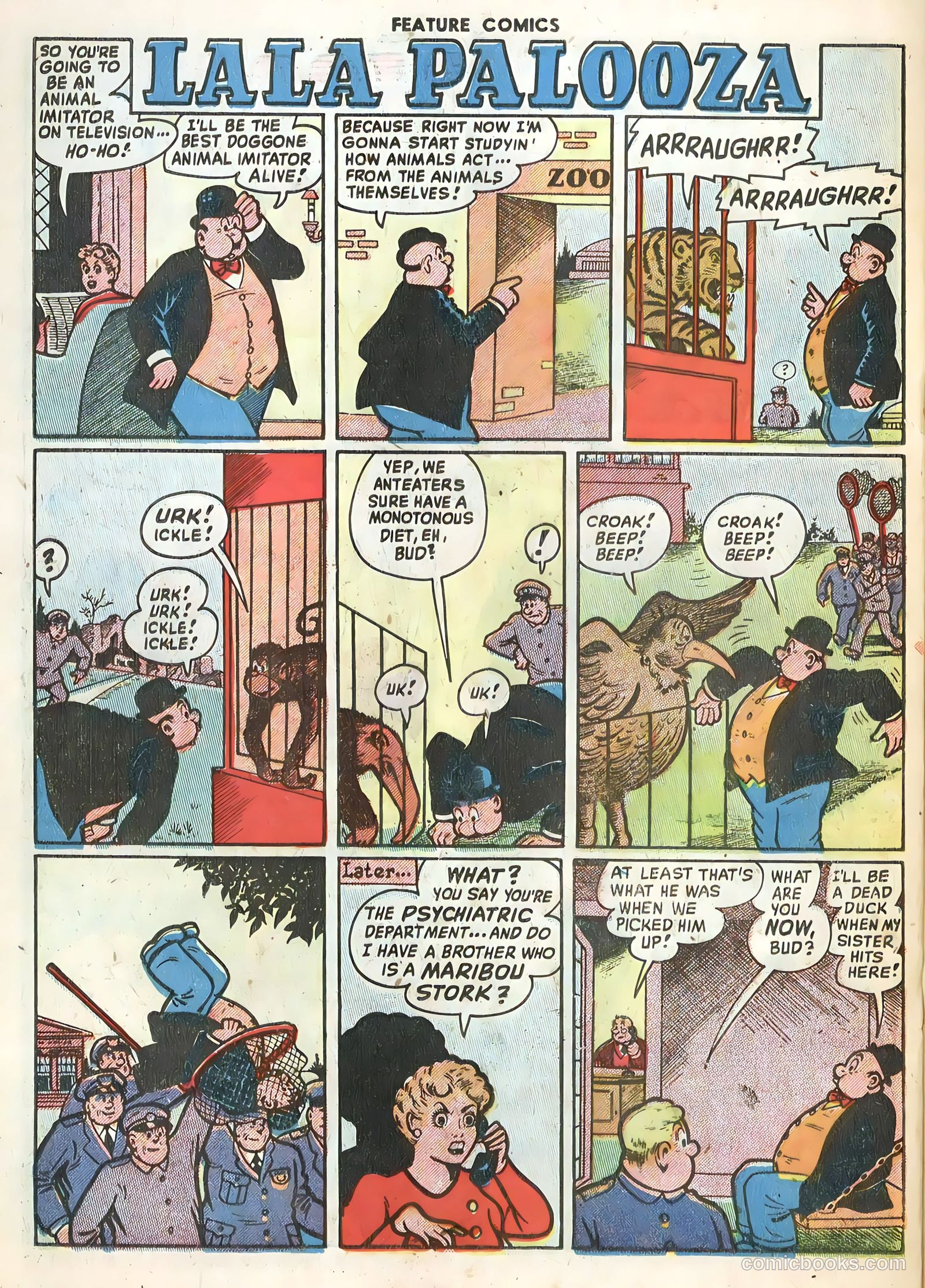 Feature Comics #134 (1949) — page 20 of 36