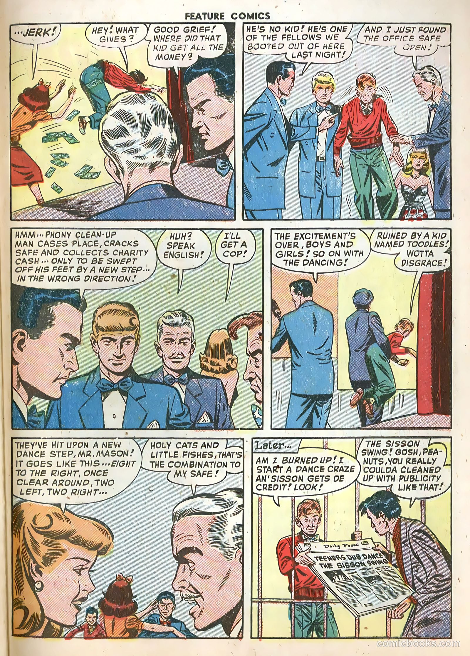 Feature Comics #134 (1949) — page 27 of 36