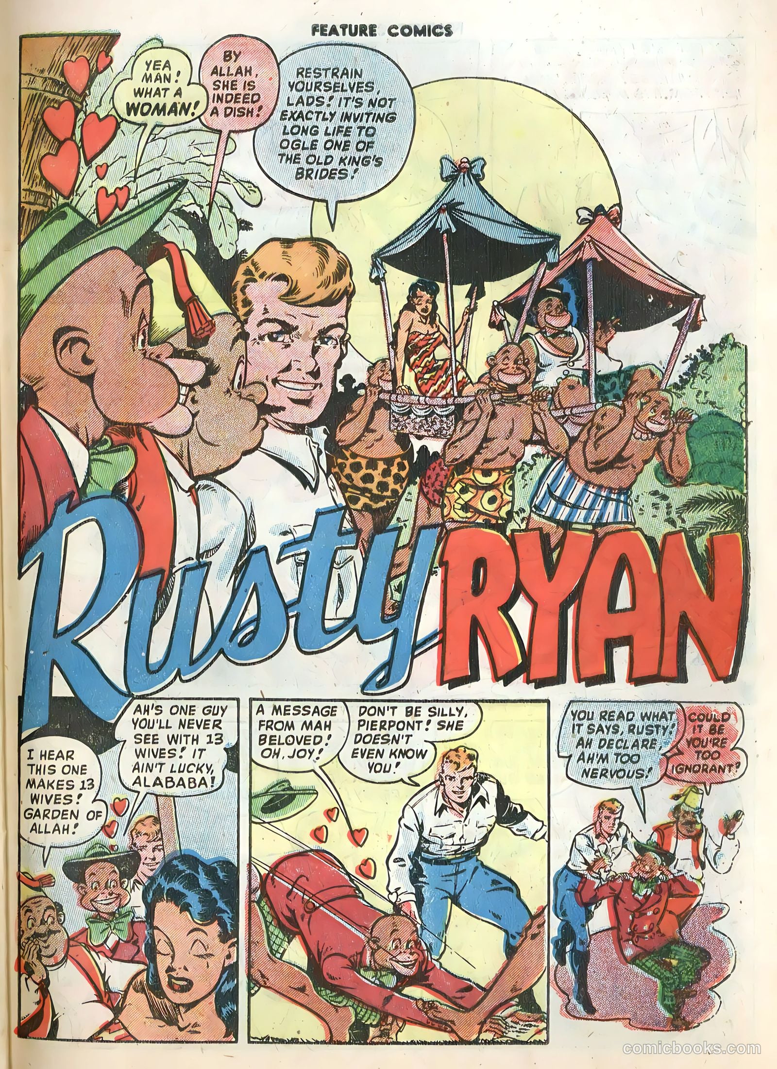 Feature Comics #134 (1949) — page 29 of 36