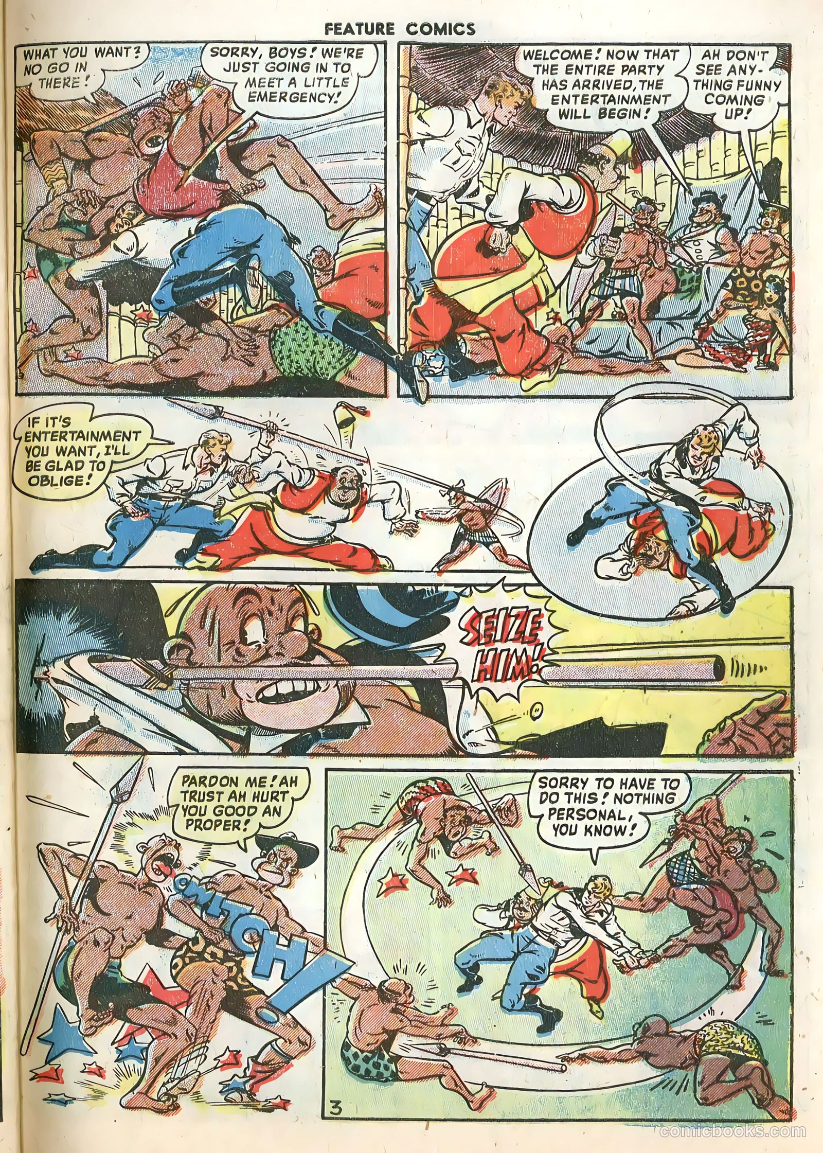 Feature Comics #134 (1949) — page 31 of 36