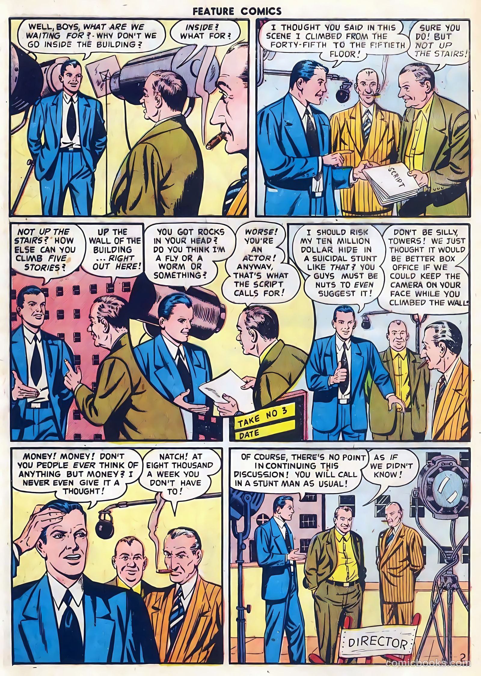 Feature Comics #140 (1949) — page 4 of 36