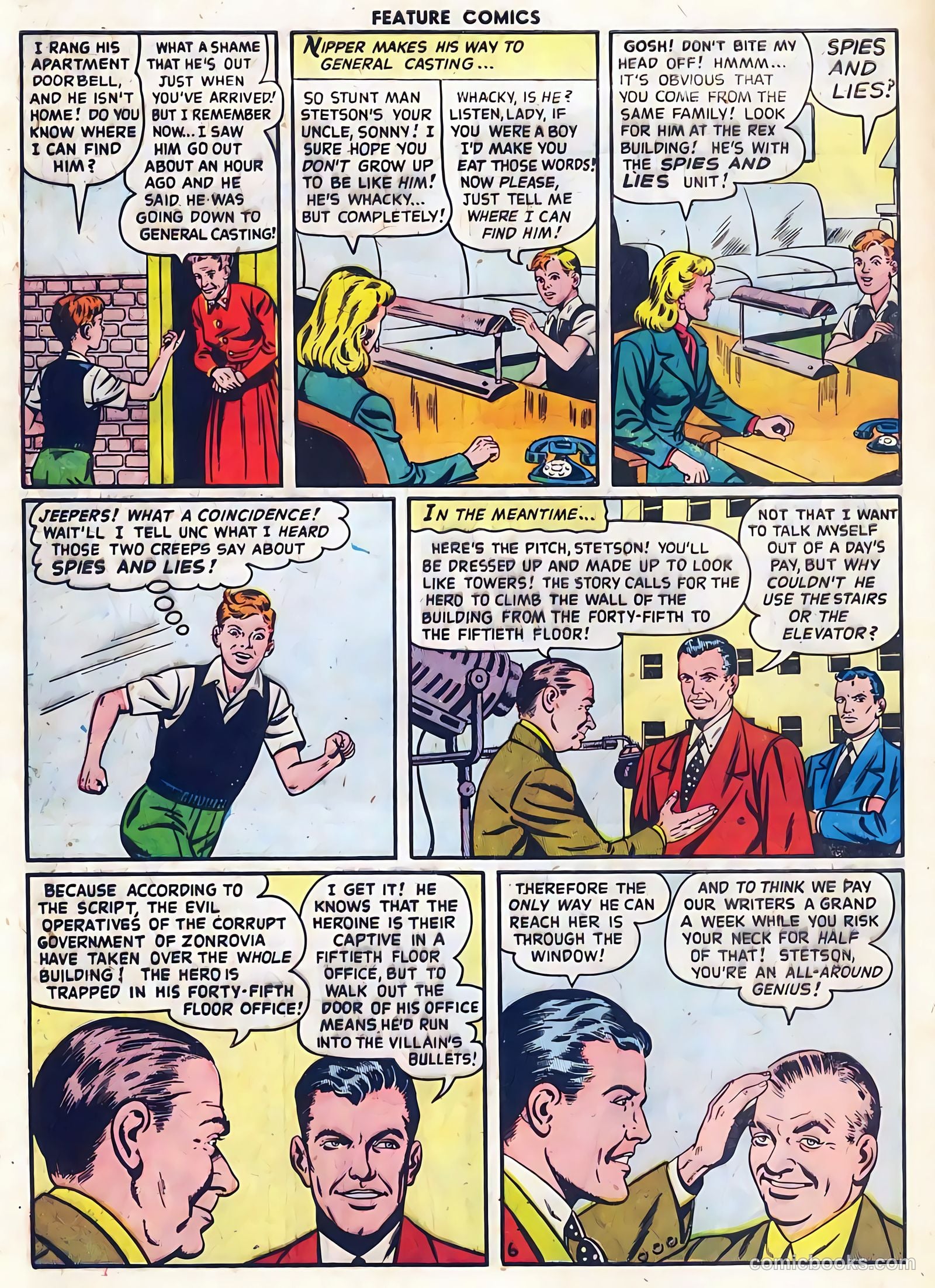 Feature Comics #140 (1949) — page 8 of 36
