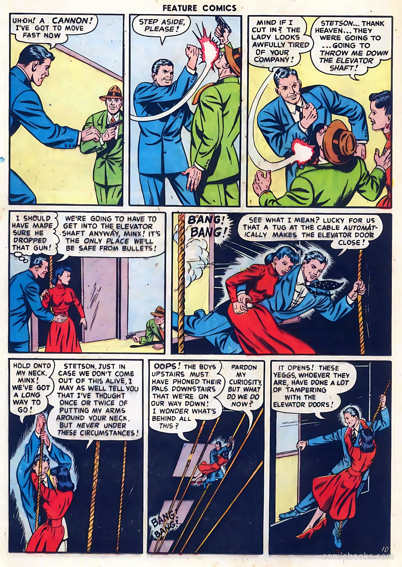 Feature Comics #140 (1949) — page 12 of 36