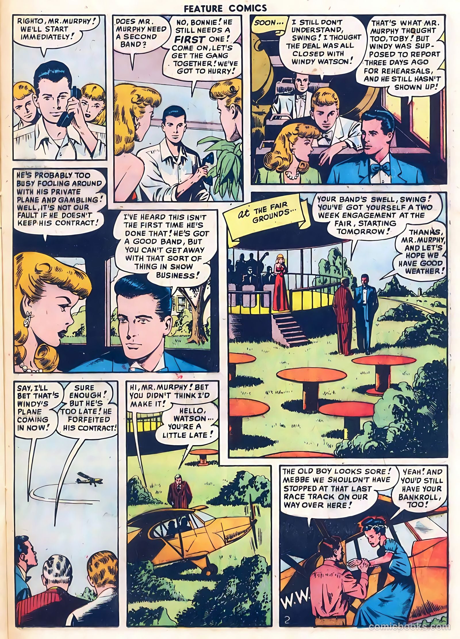Feature Comics #140 (1949) — page 21 of 36