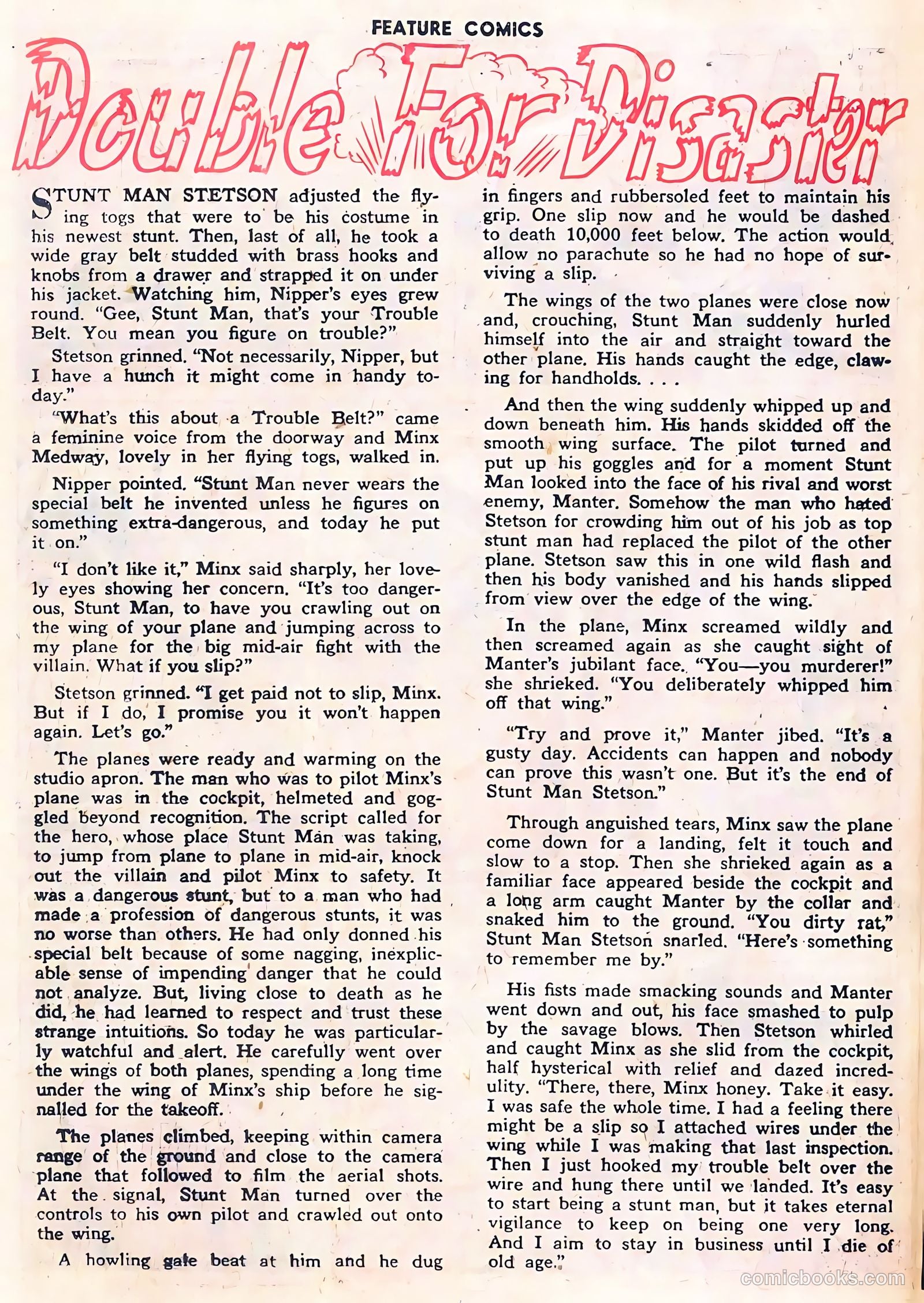 Feature Comics #140 (1949) — page 26 of 36