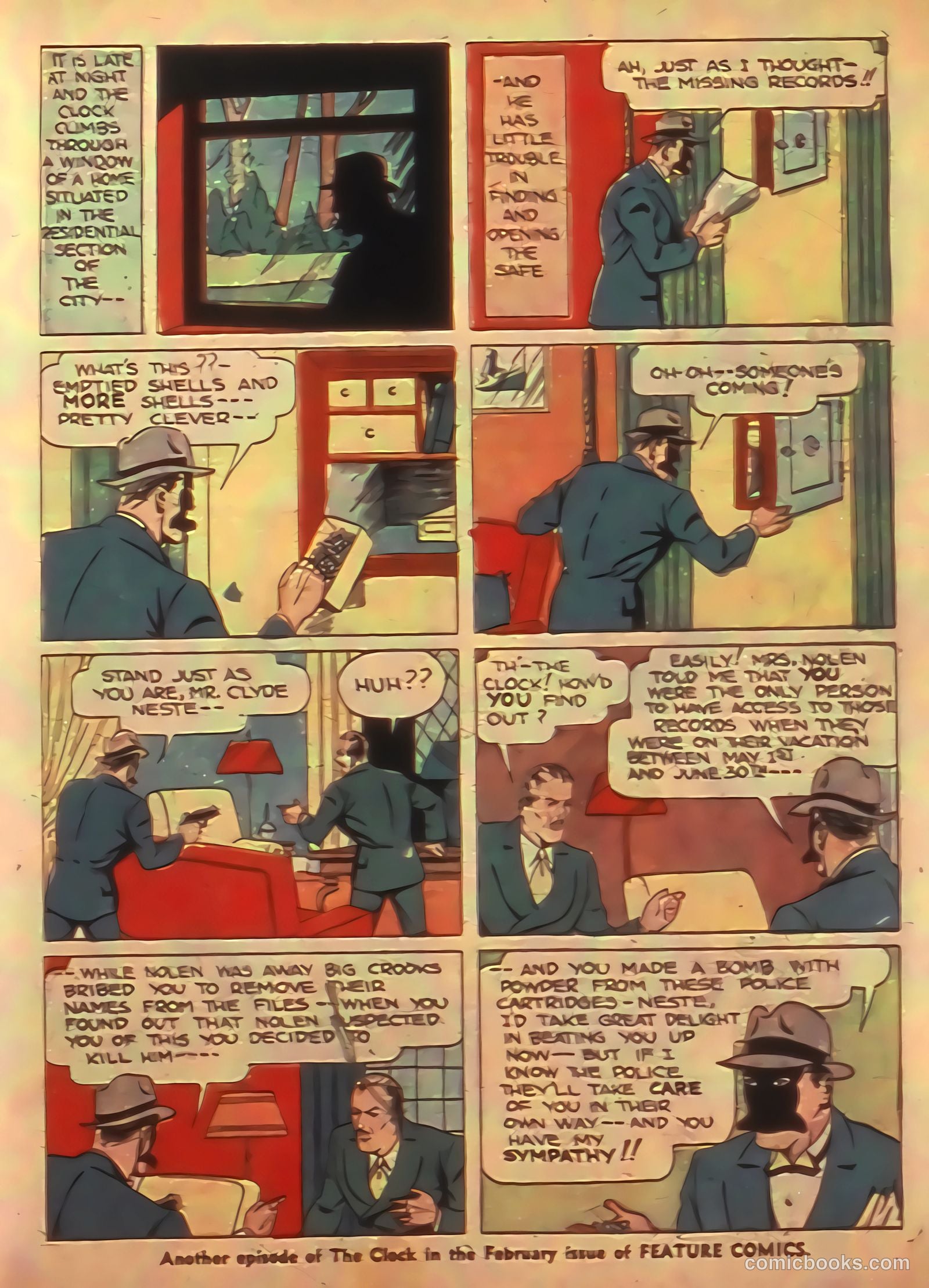 Feature Comics #28 (1940) — page 33 of 68