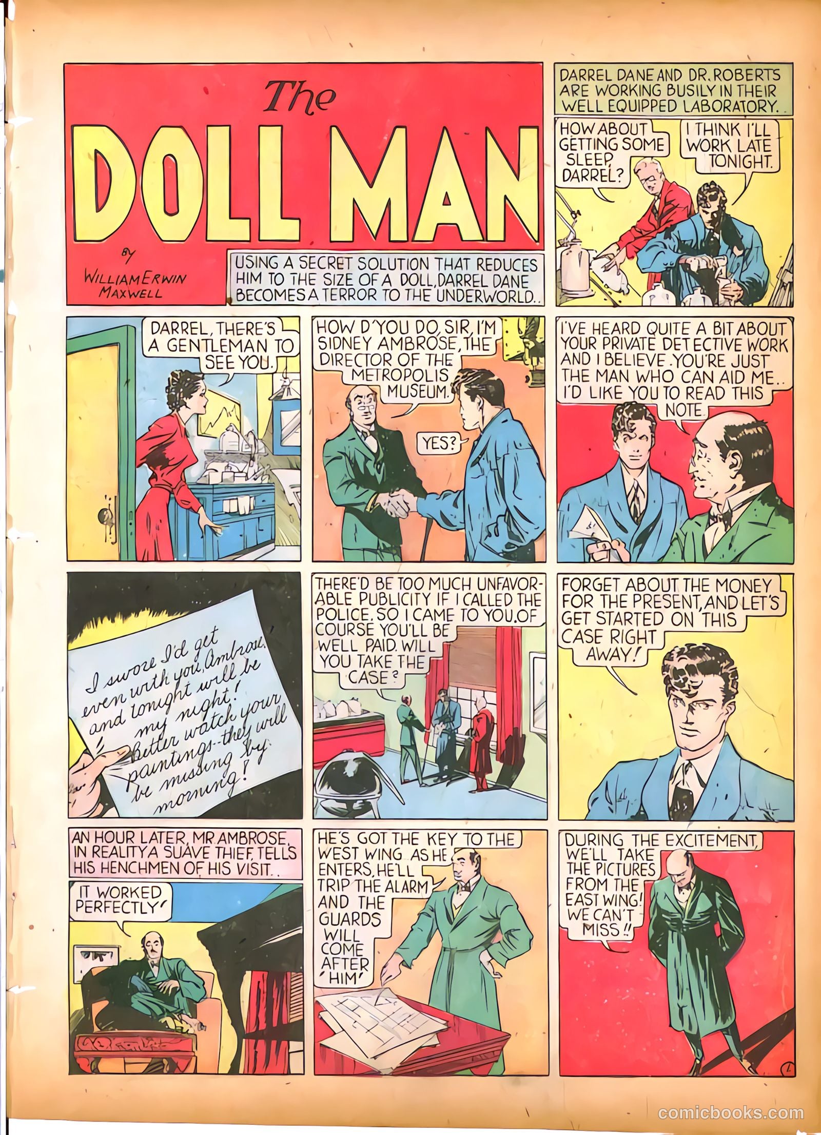 Feature Comics #29 (1940) — page 3 of 68