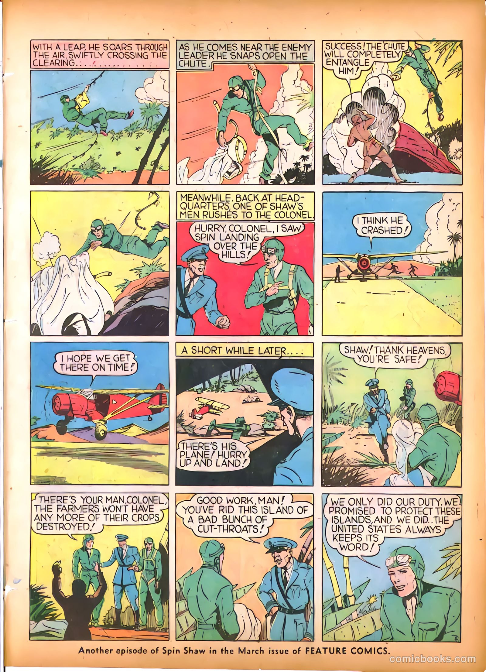 Feature Comics #29 (1940) — page 61 of 68