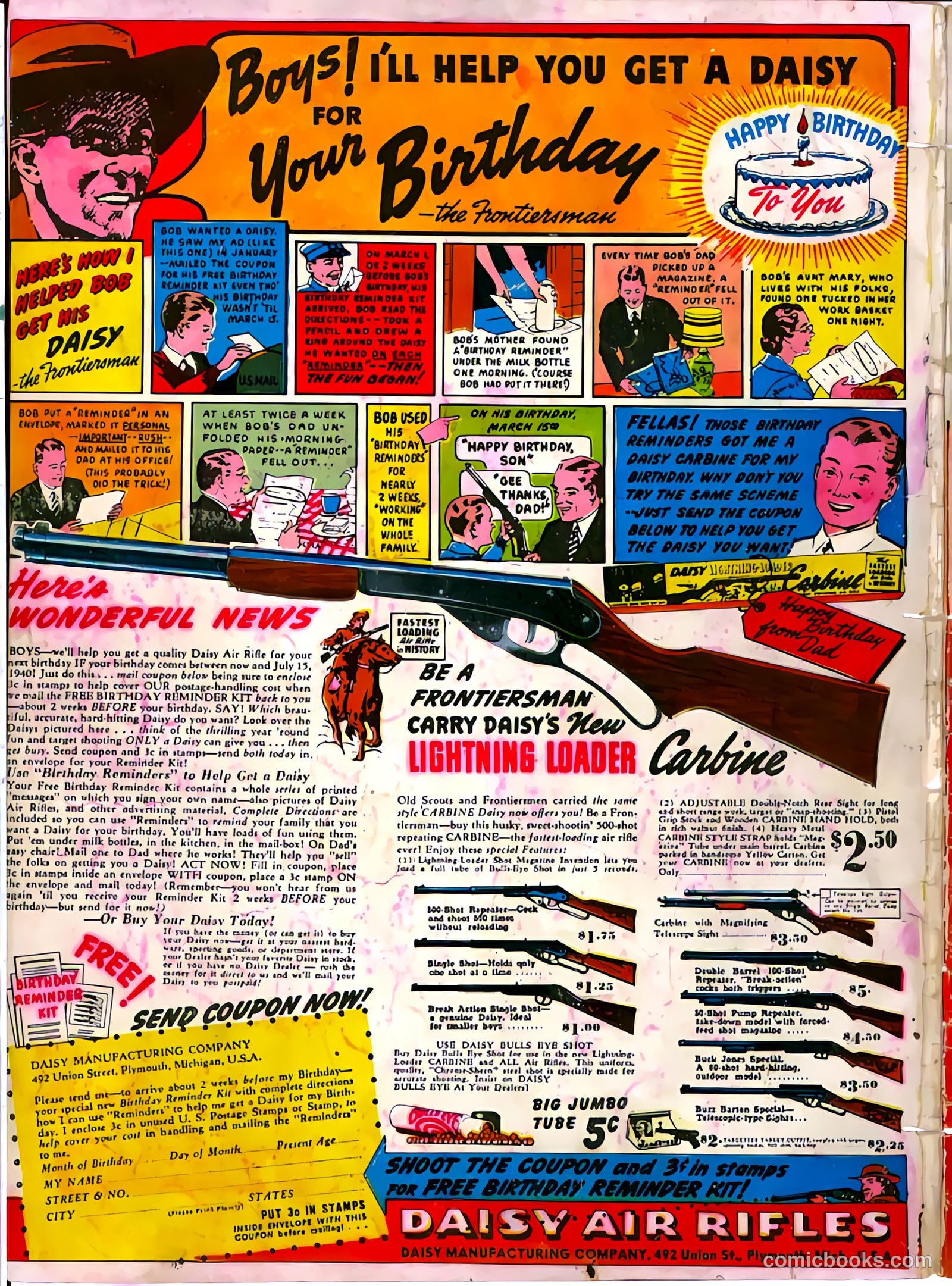 Feature Comics #29 (1940) — page 68 of 68