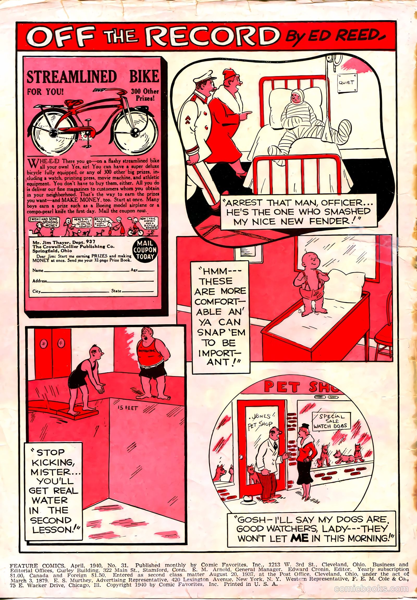 Feature Comics #31 (1940) — page 2 of 68