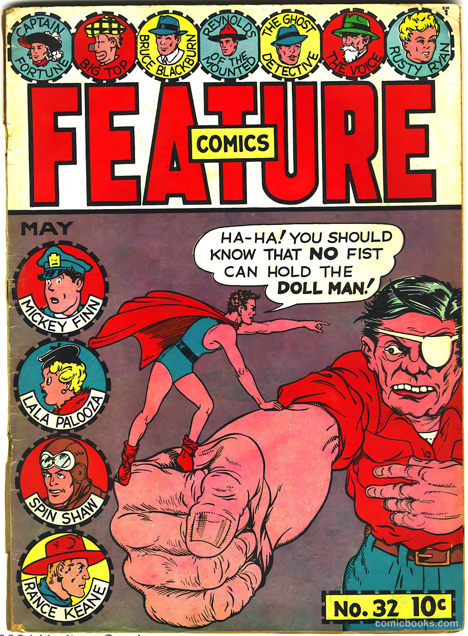 Feature Comics #32 (1940) — page 2 of 69