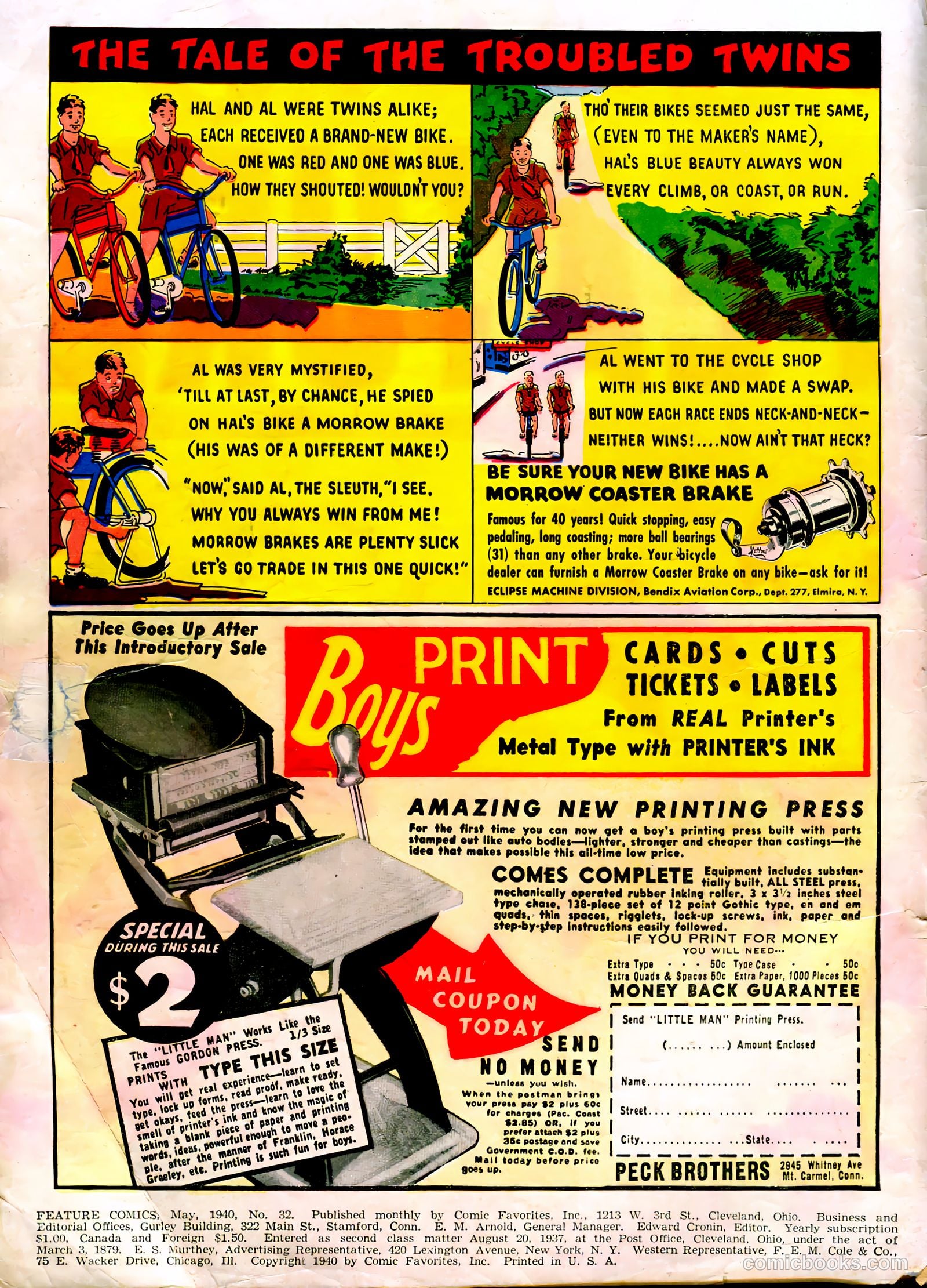 Feature Comics #32 (1940) — page 3 of 69