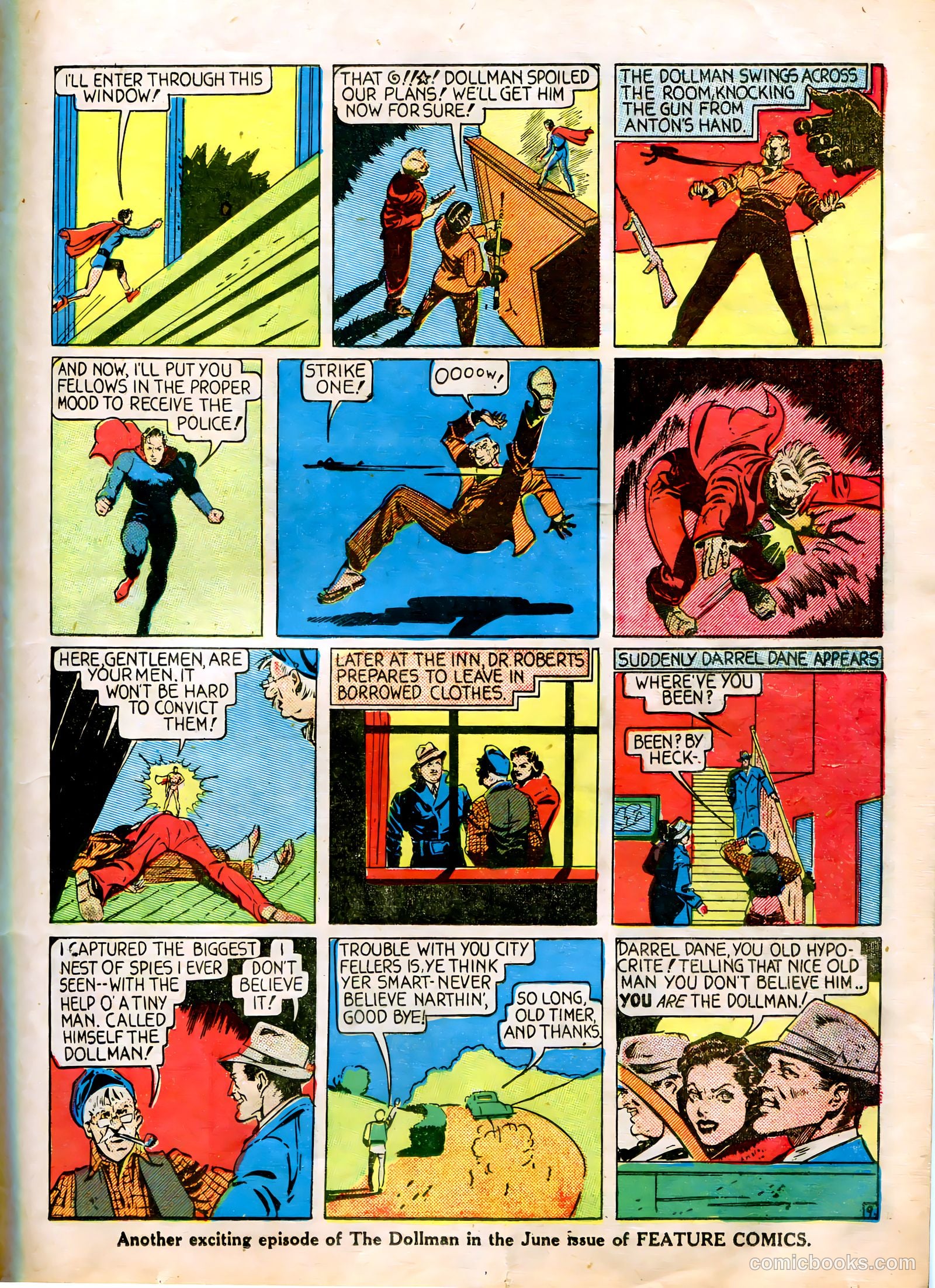 Feature Comics #32 (1940) — page 12 of 69