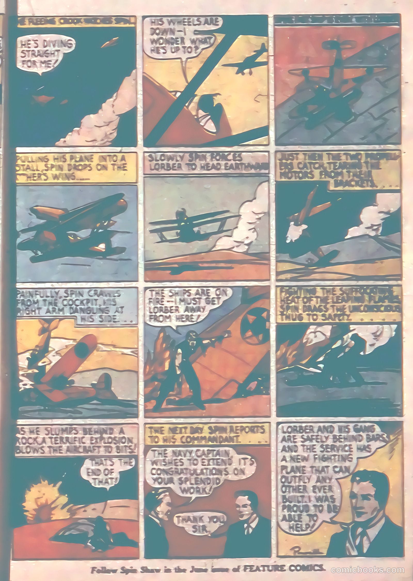 Feature Comics #32 (1940) — page 34 of 69