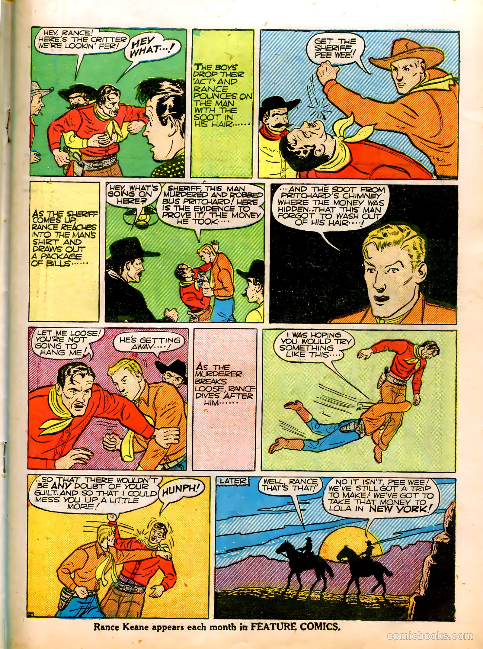 Feature Comics #32 (1940) — page 40 of 69