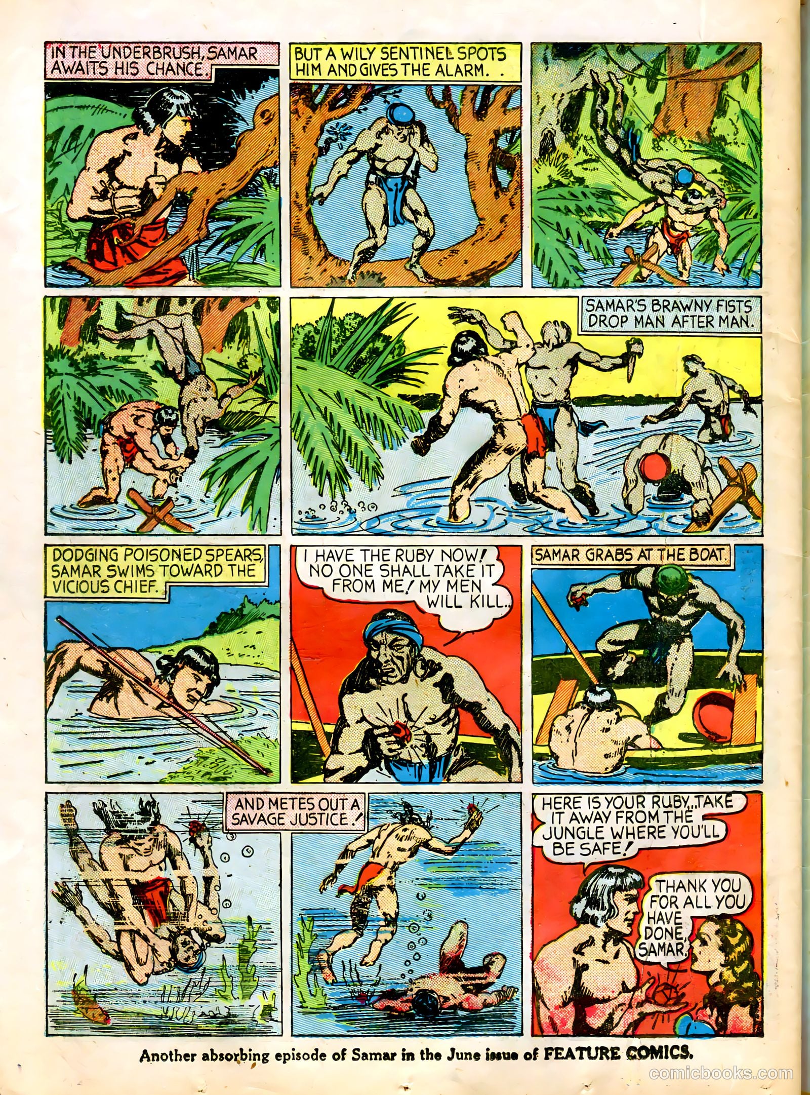 Feature Comics #32 (1940) — page 63 of 69