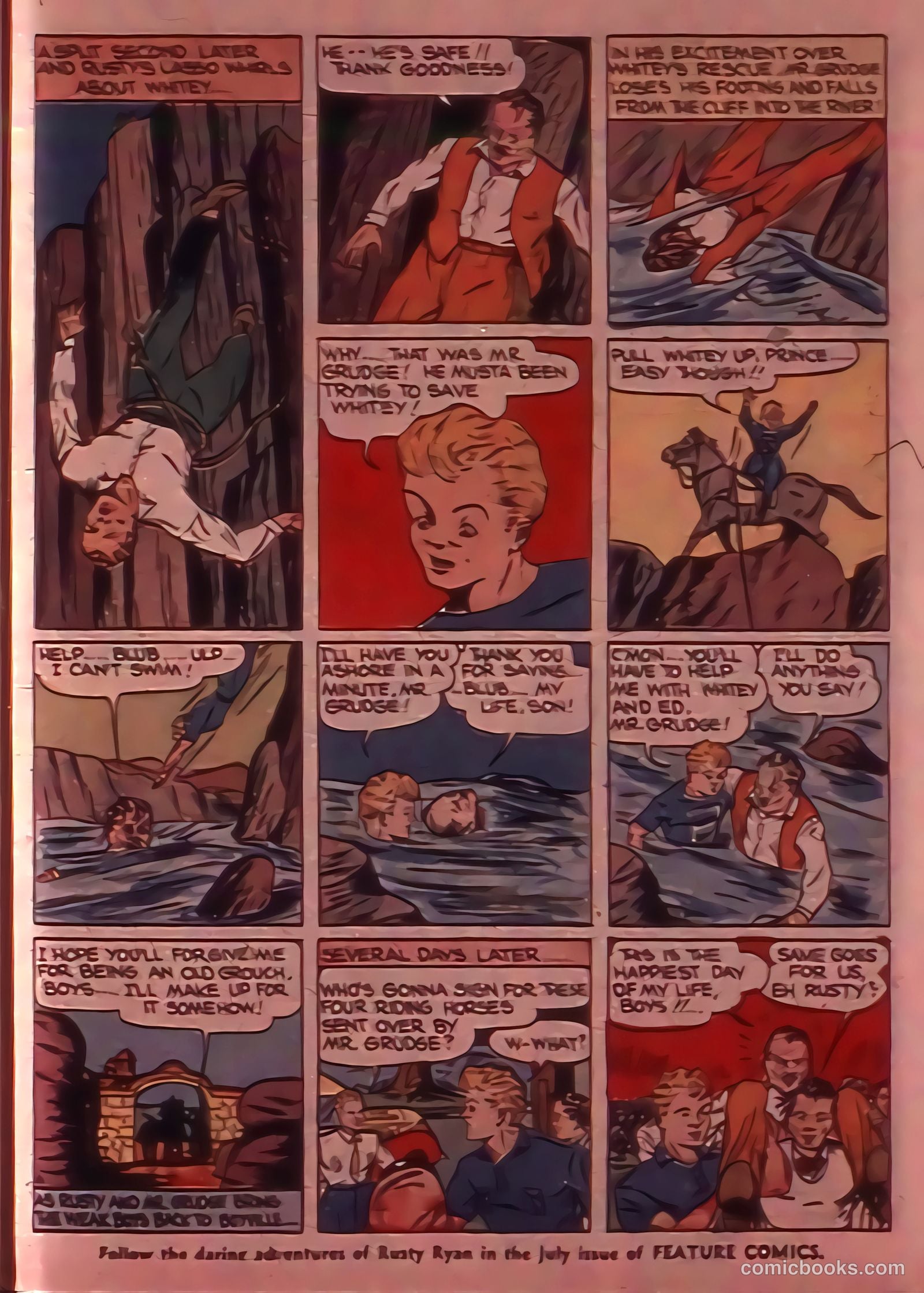 Feature Comics #33 (1940) — page 55 of 68