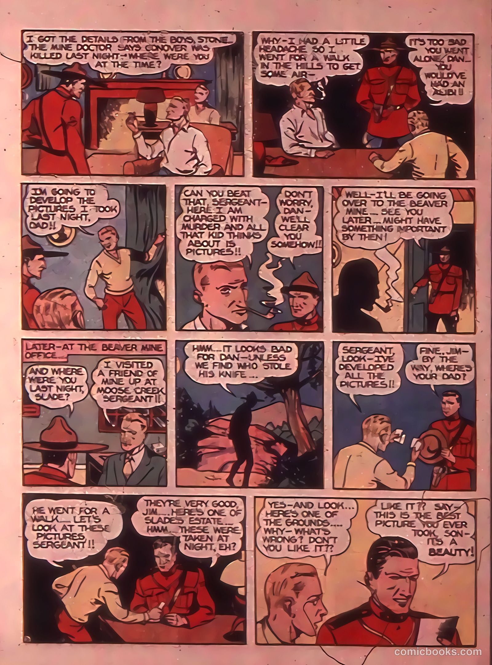 Feature Comics #33 (1940) — page 64 of 68