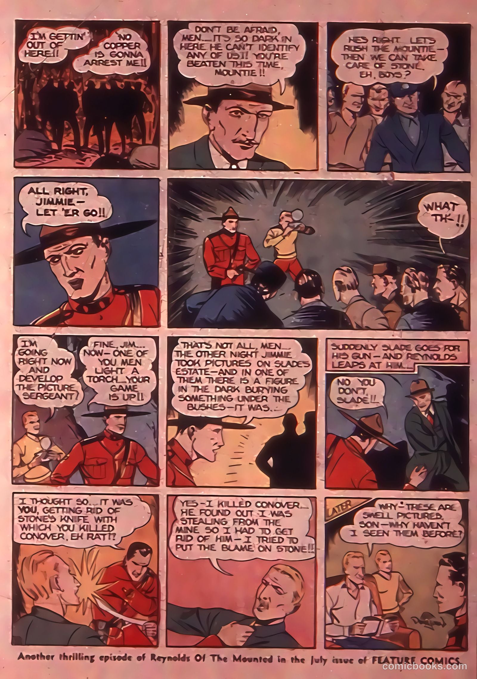 Feature Comics #33 (1940) — page 66 of 68