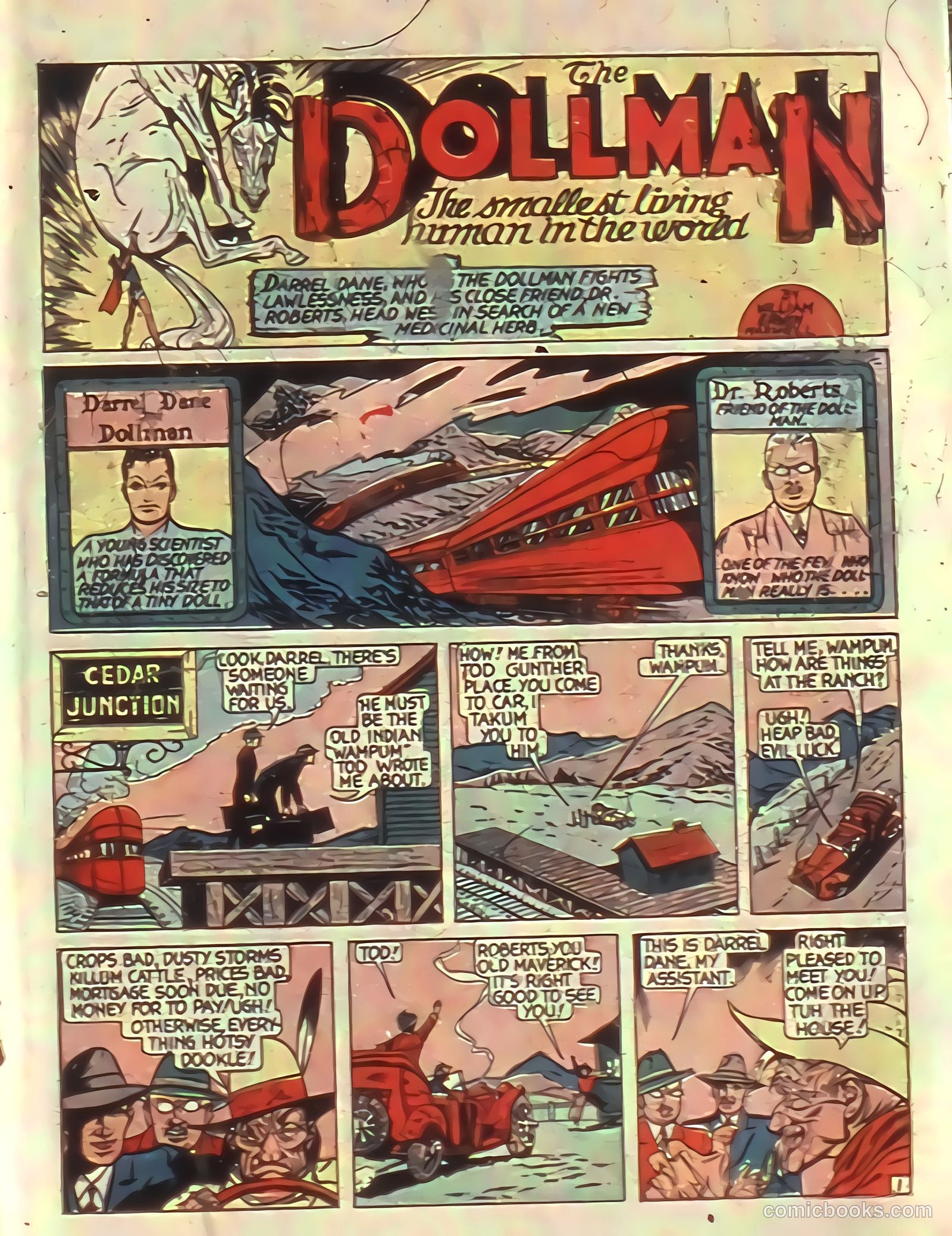 Feature Comics #34 (1940) — page 3 of 68