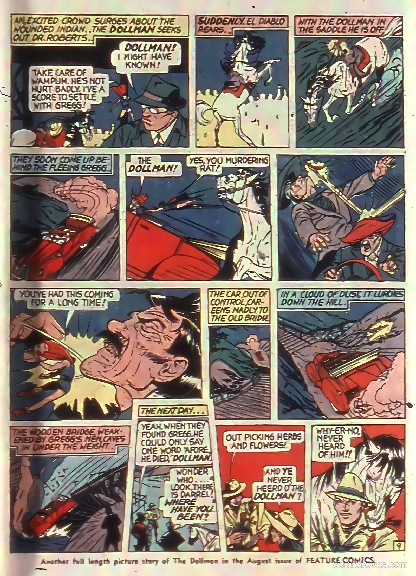 Feature Comics #34 (1940) — page 11 of 68