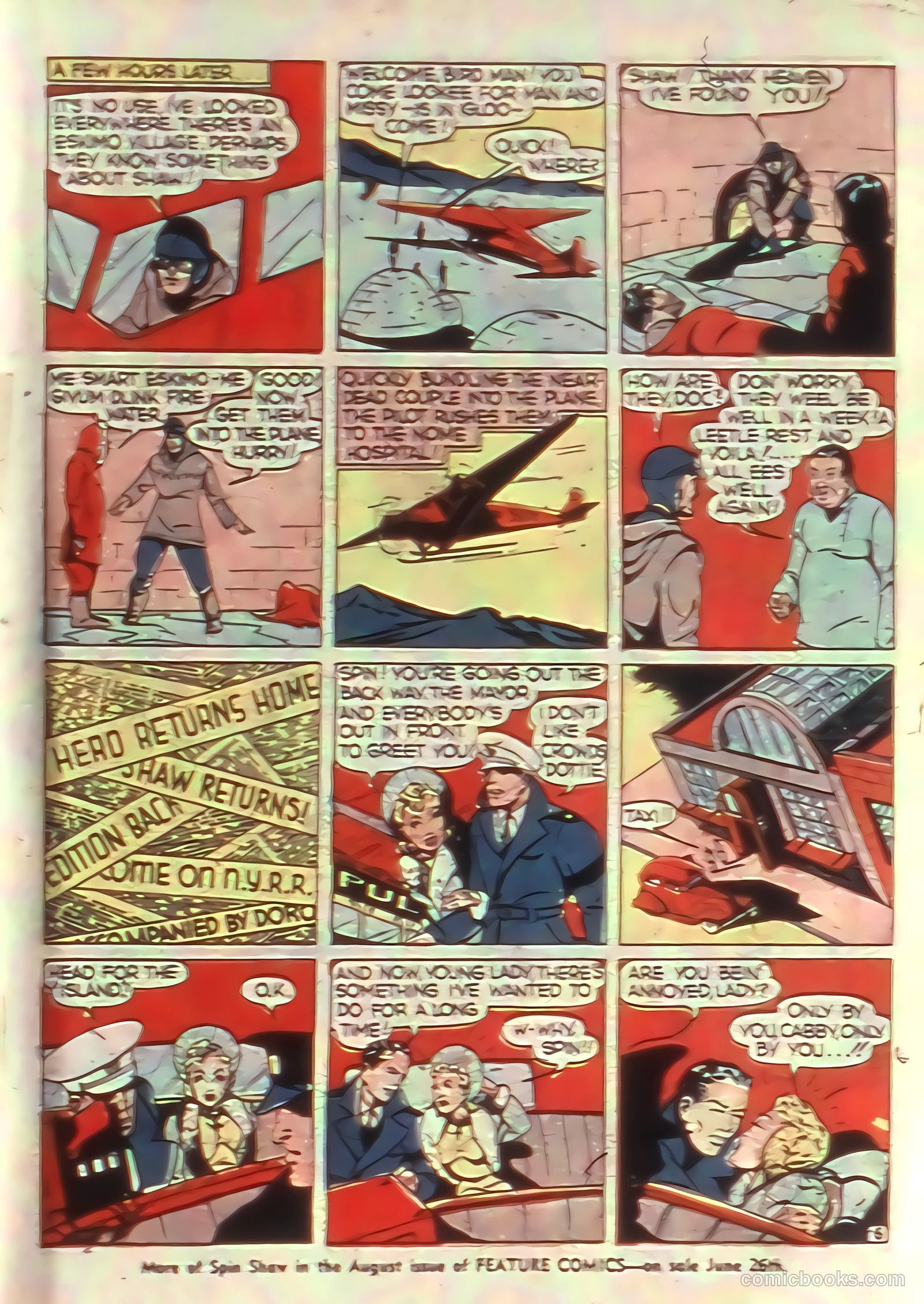 Feature Comics #34 (1940) — page 33 of 68