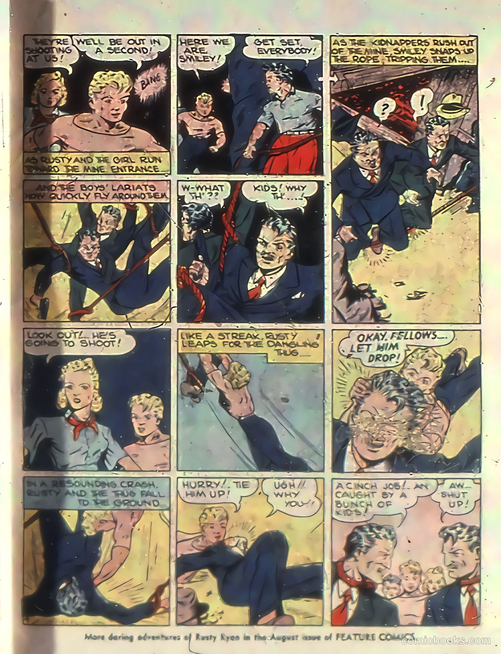 Feature Comics #34 (1940) — page 61 of 68