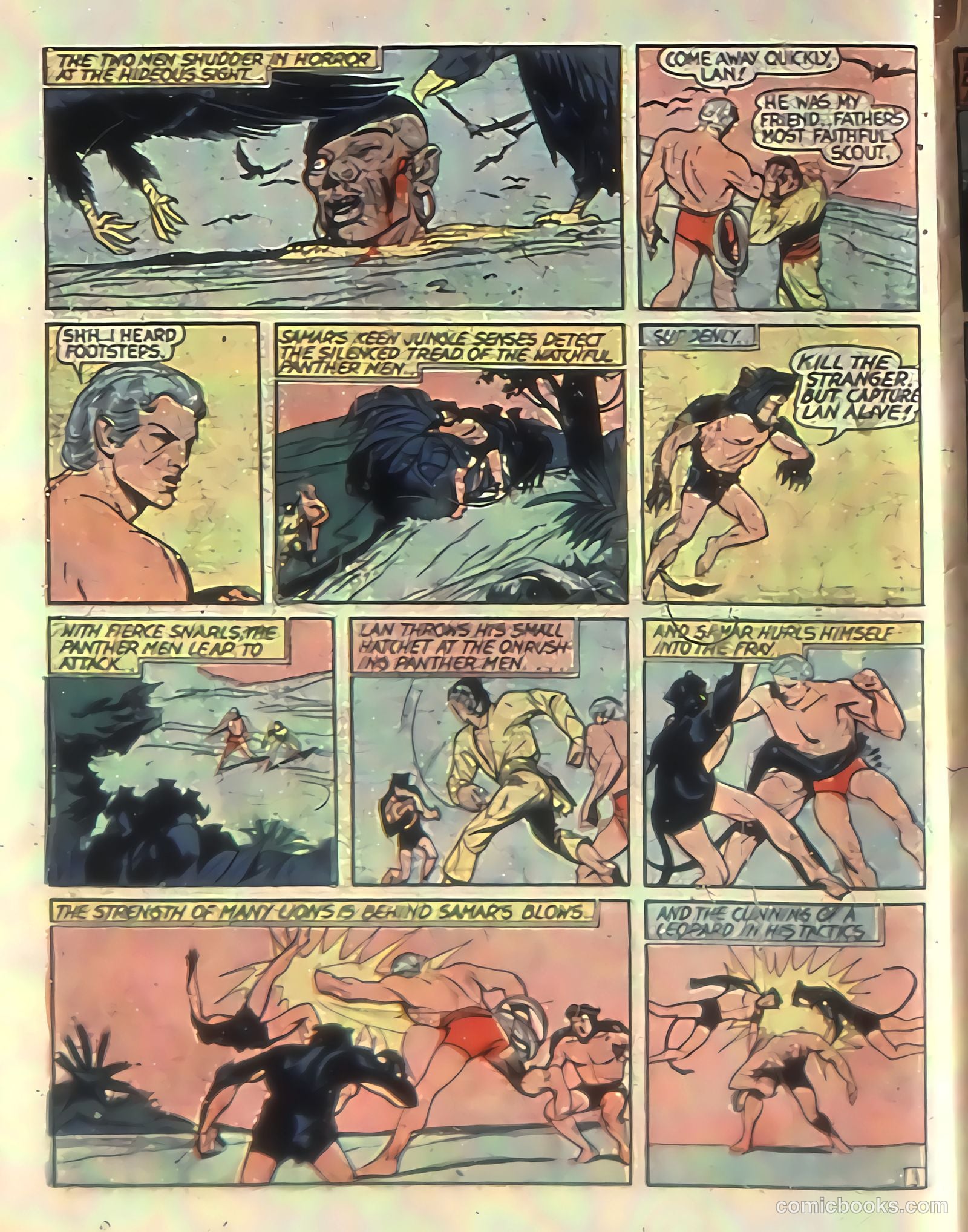 Feature Comics #34 (1940) — page 64 of 68