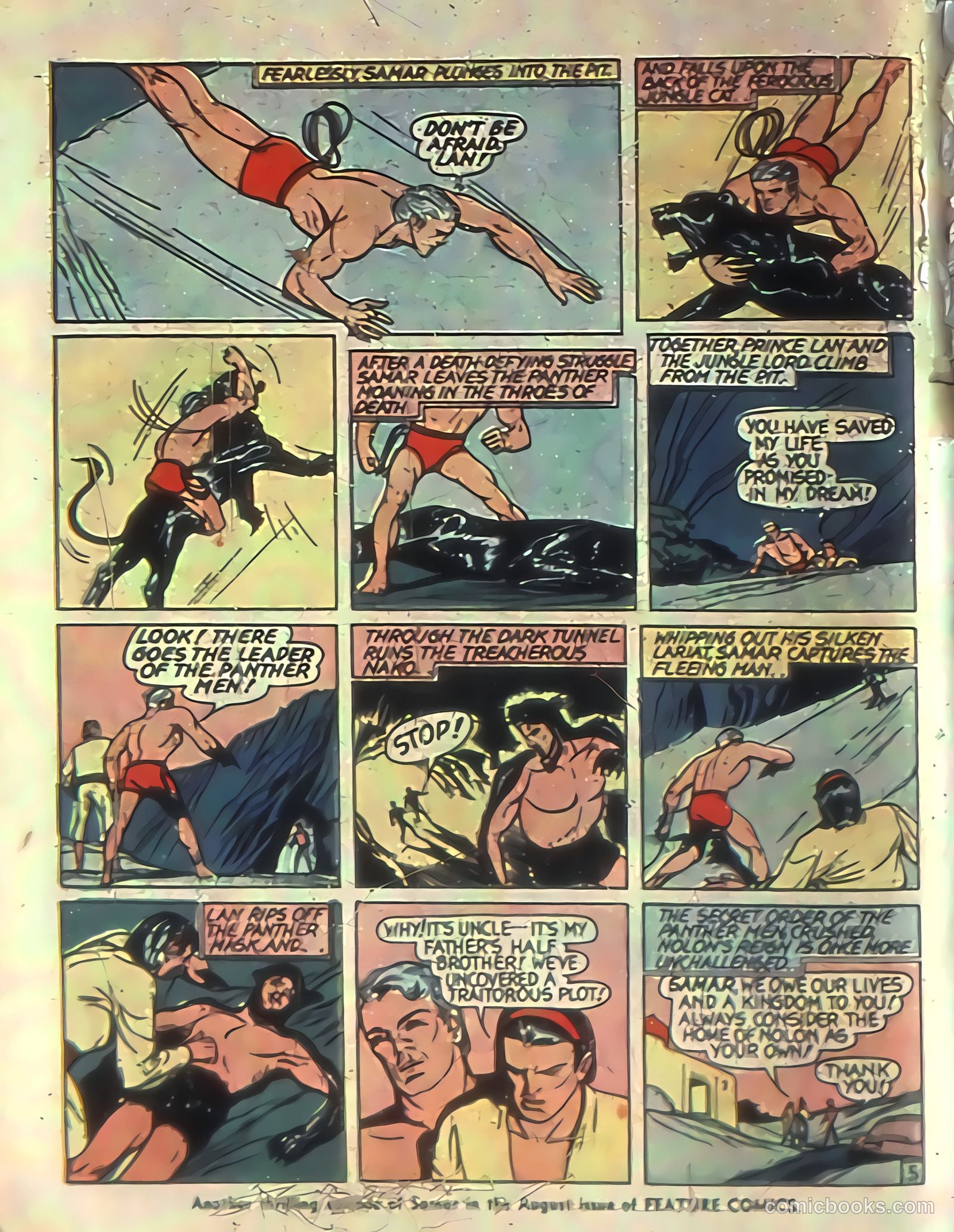 Feature Comics #34 (1940) — page 66 of 68